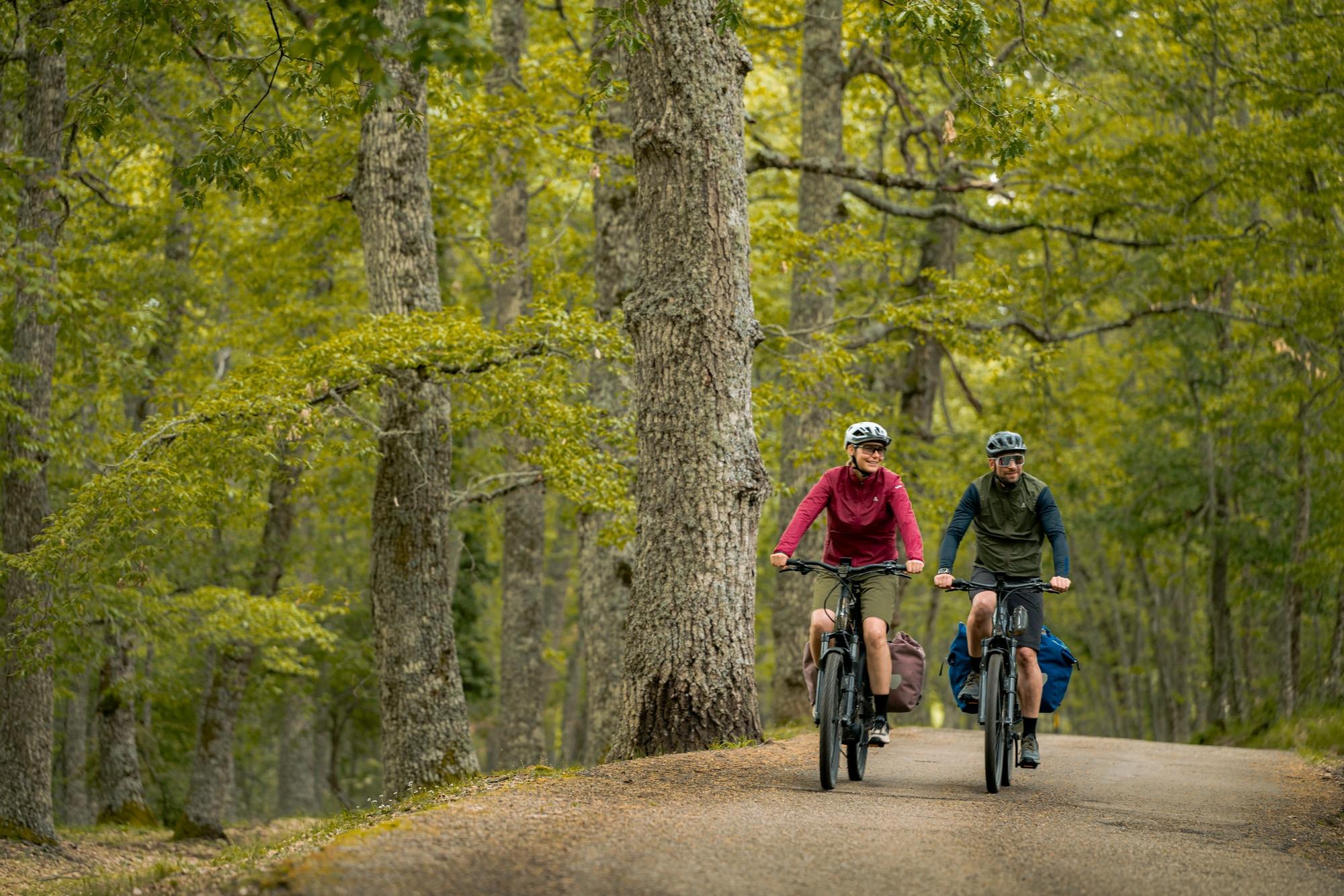 Erlebe mit Bosch eBikes und fortschrittlichem ABS sicheres Radfahren in der Natur. Perfekt für alle Outdoor-Liebhab