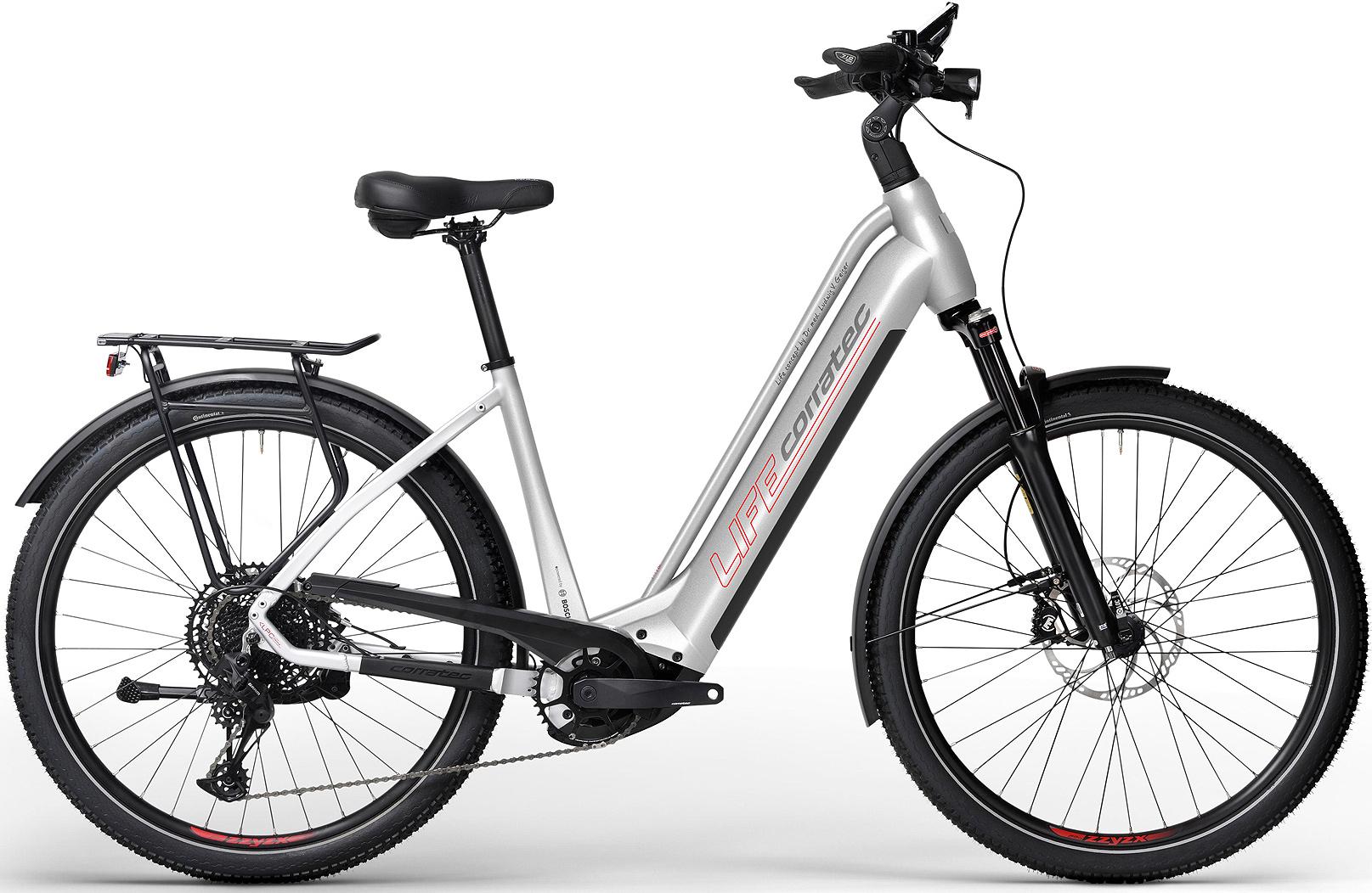 Entdecken Sie das Corratec Life E-Bike für urbanes Fahren – stilvoll, leistungsstark und komfortabel für Ihre tägli