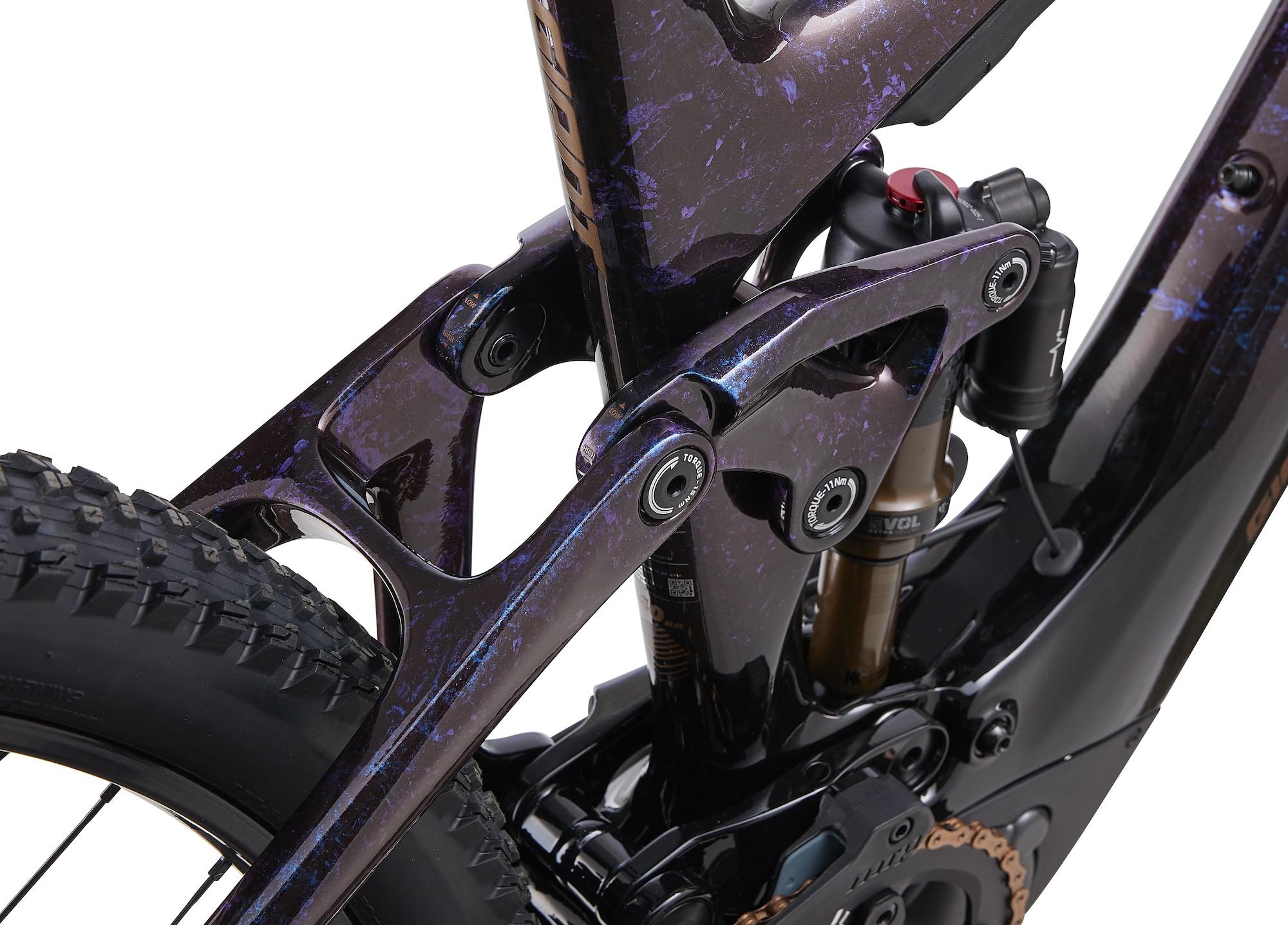 Das Bild zeigt den Rahmen eines Giant Trance X Advanced E+