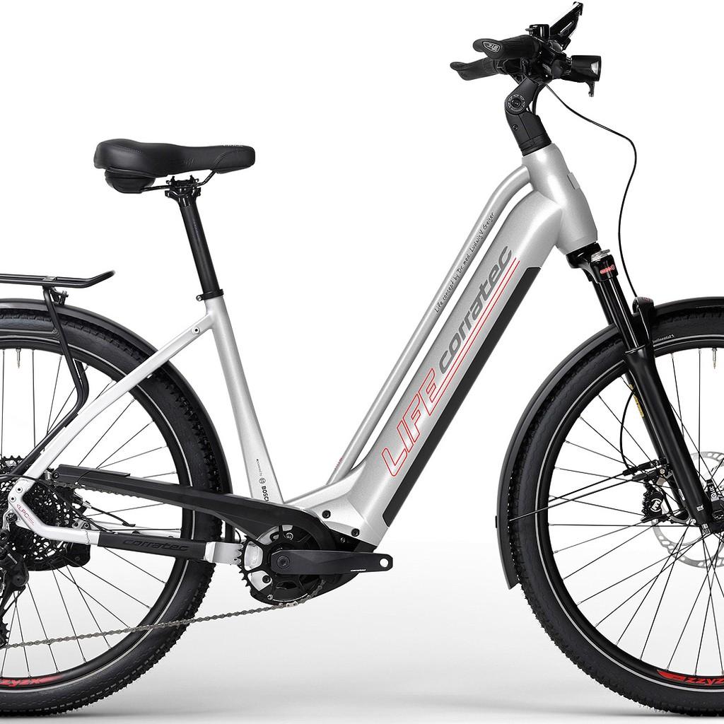 Entdecken Sie das Corratec Life E-Bike für urbanes Fahren – stilvoll, leistungsstark und komfortabel für Ihre tägli