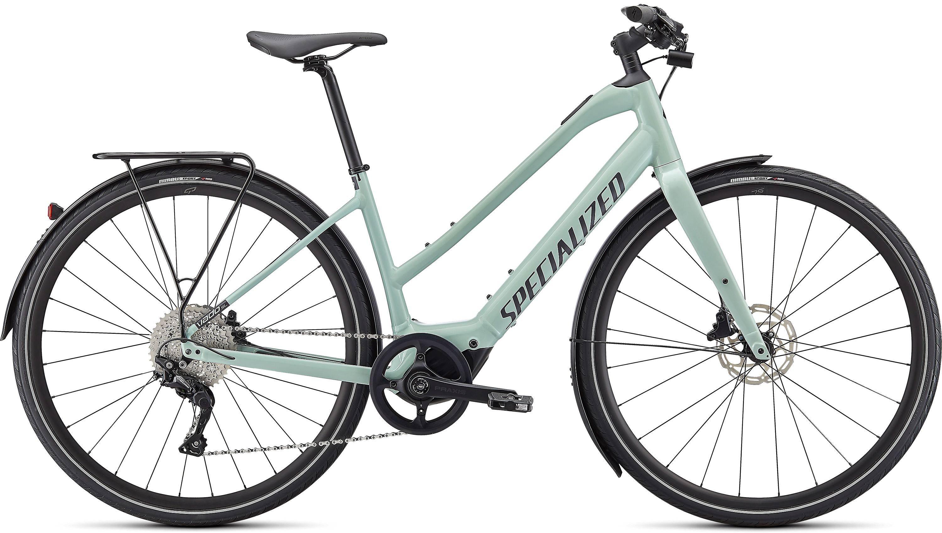 Specialized Turbo Vado SL 4.0 EQ Step-Through Blau/Grün – Image 1