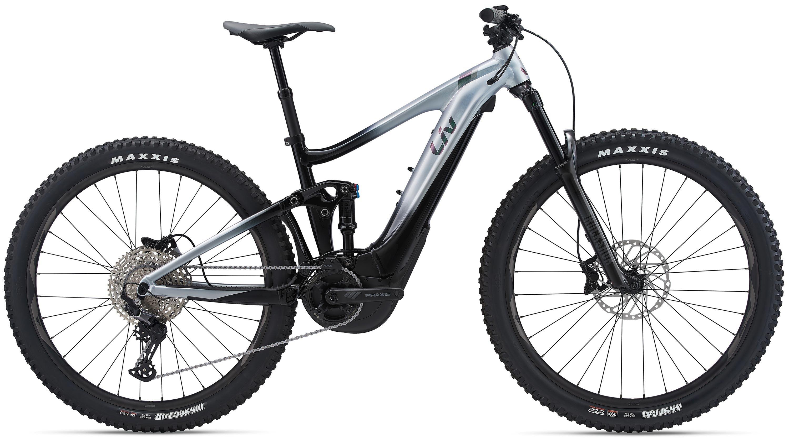 Liv Intrigue X E+ 3 Schwarz/Grau/Silber – Image 1