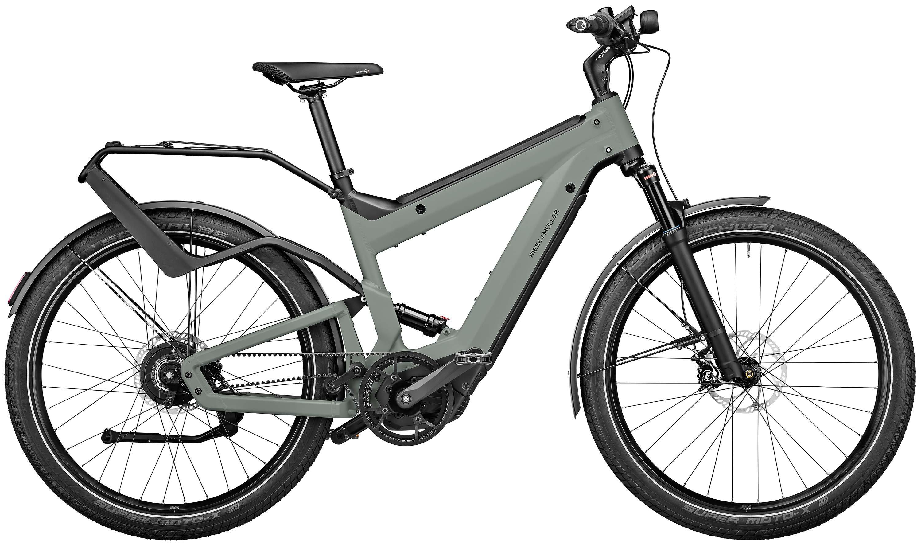 Riese & Müller Superdelite GT vario Grau/Grün