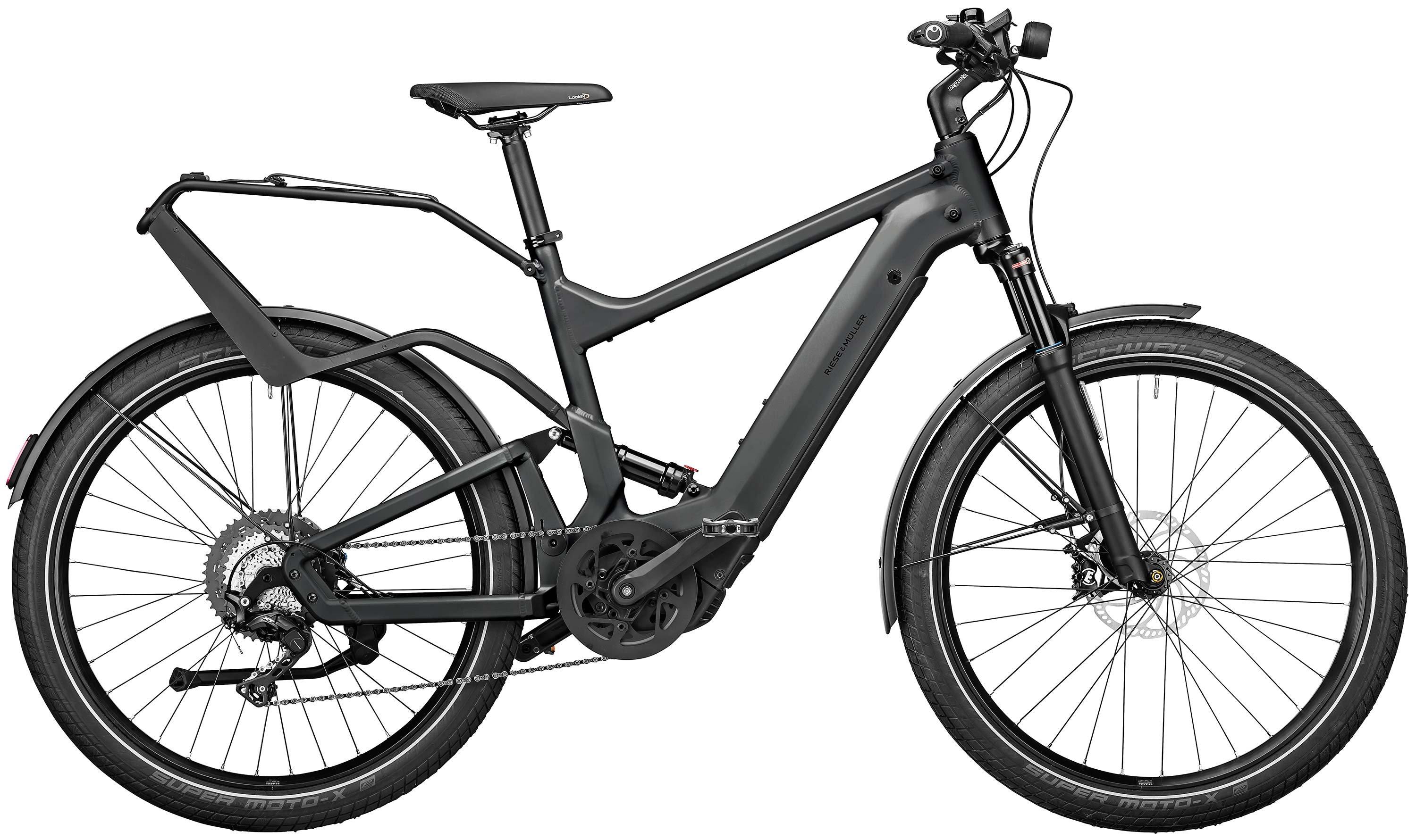 Riese & Müller Delite GT touring Schwarz/Anthrazit/Grau