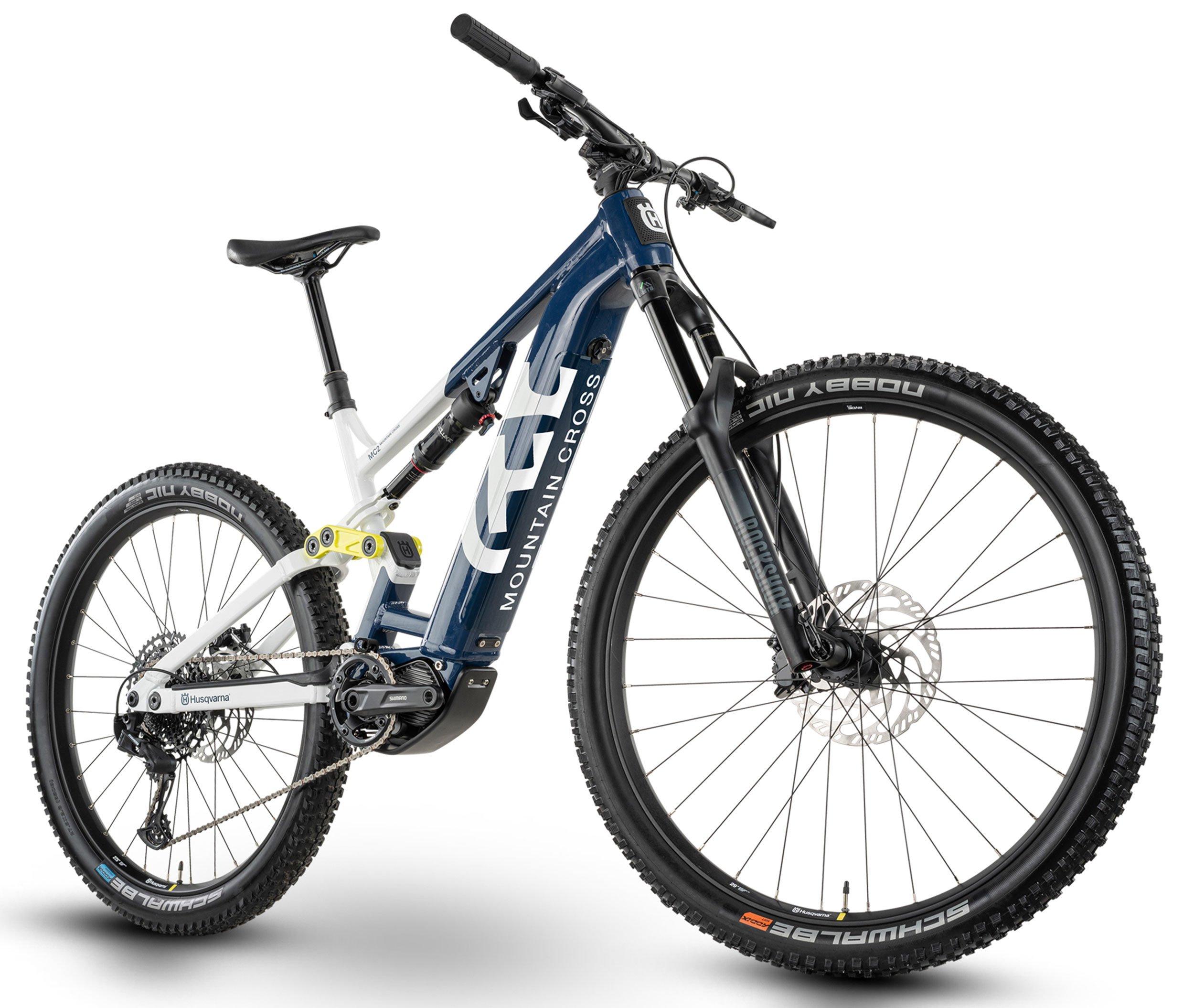 Husqvarna Mountain Cross MC2 Weiß/Grau/Blau/Gelb – Image 2