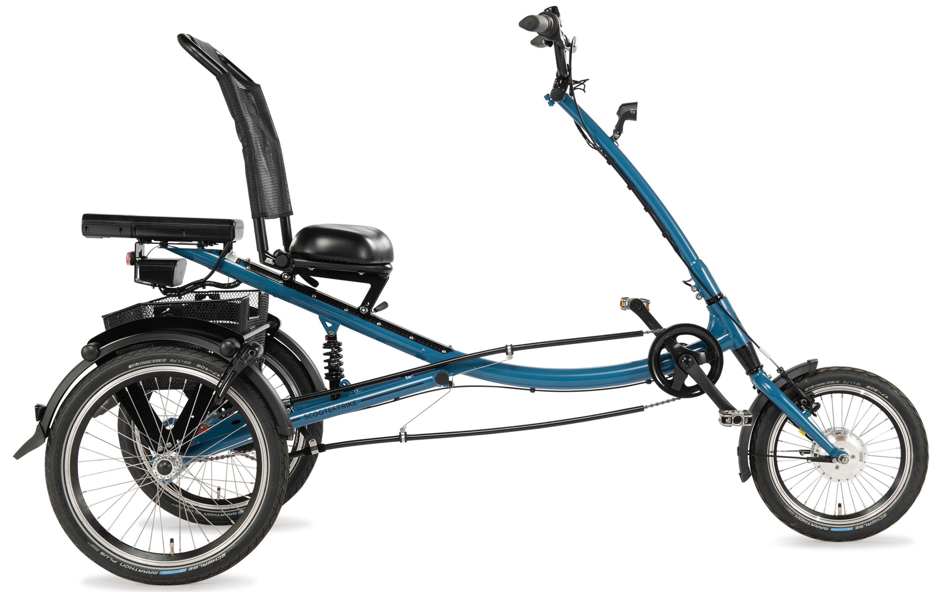 Pfautec Scootertrike FM Blau