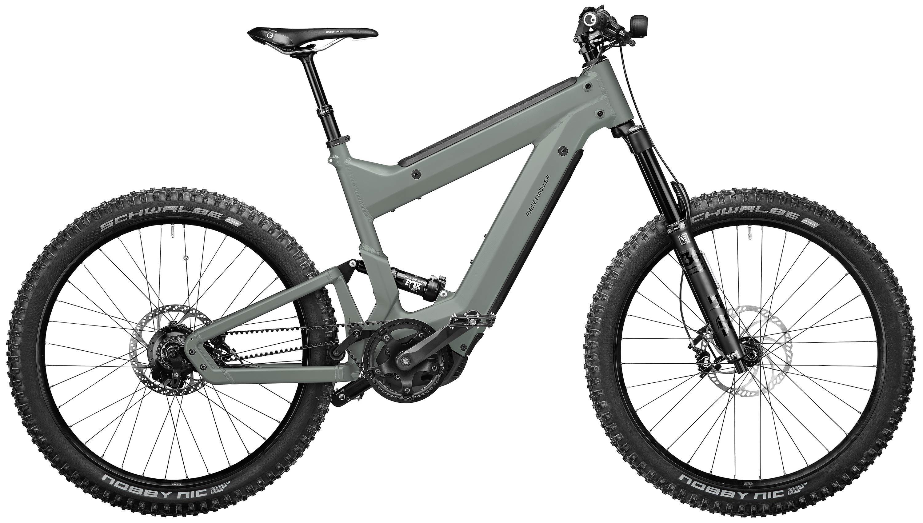 Riese & Müller Superdelite mountain rohloff Grau/Grün