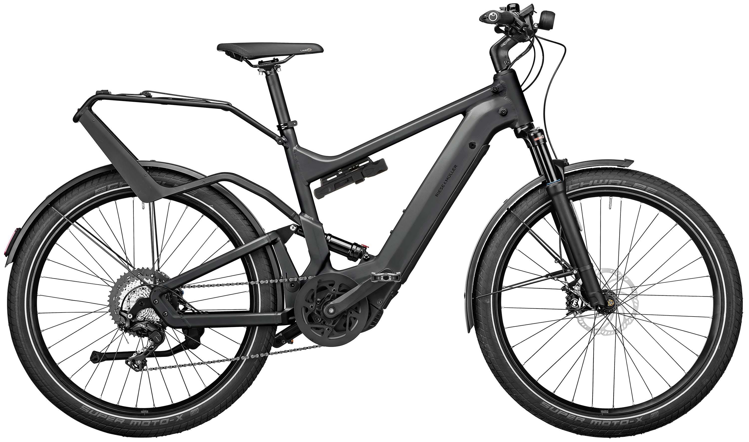 Riese & Müller Delite GT touring Schwarz/Anthrazit/Grau