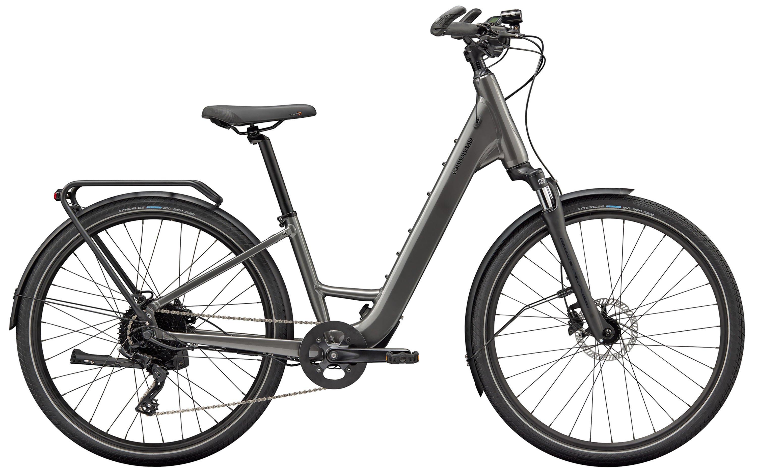 Cannondale Mavaro Neo SL 1 Low Step-Thru Schwarz/Anthrazit