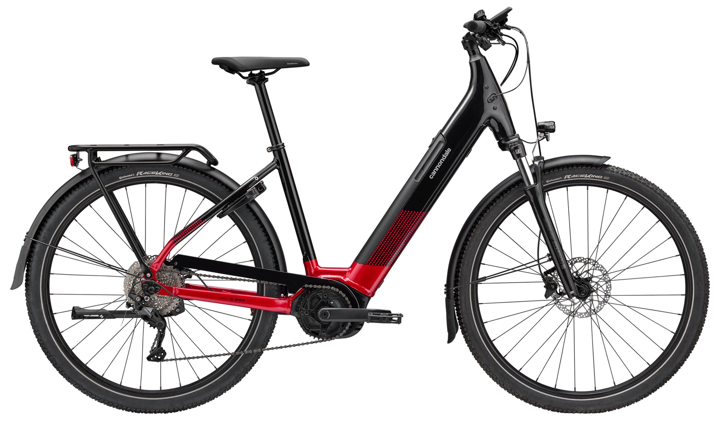 Cannondale Tesoro Neo X 2 Low Step-Thru Schwarz/Rot