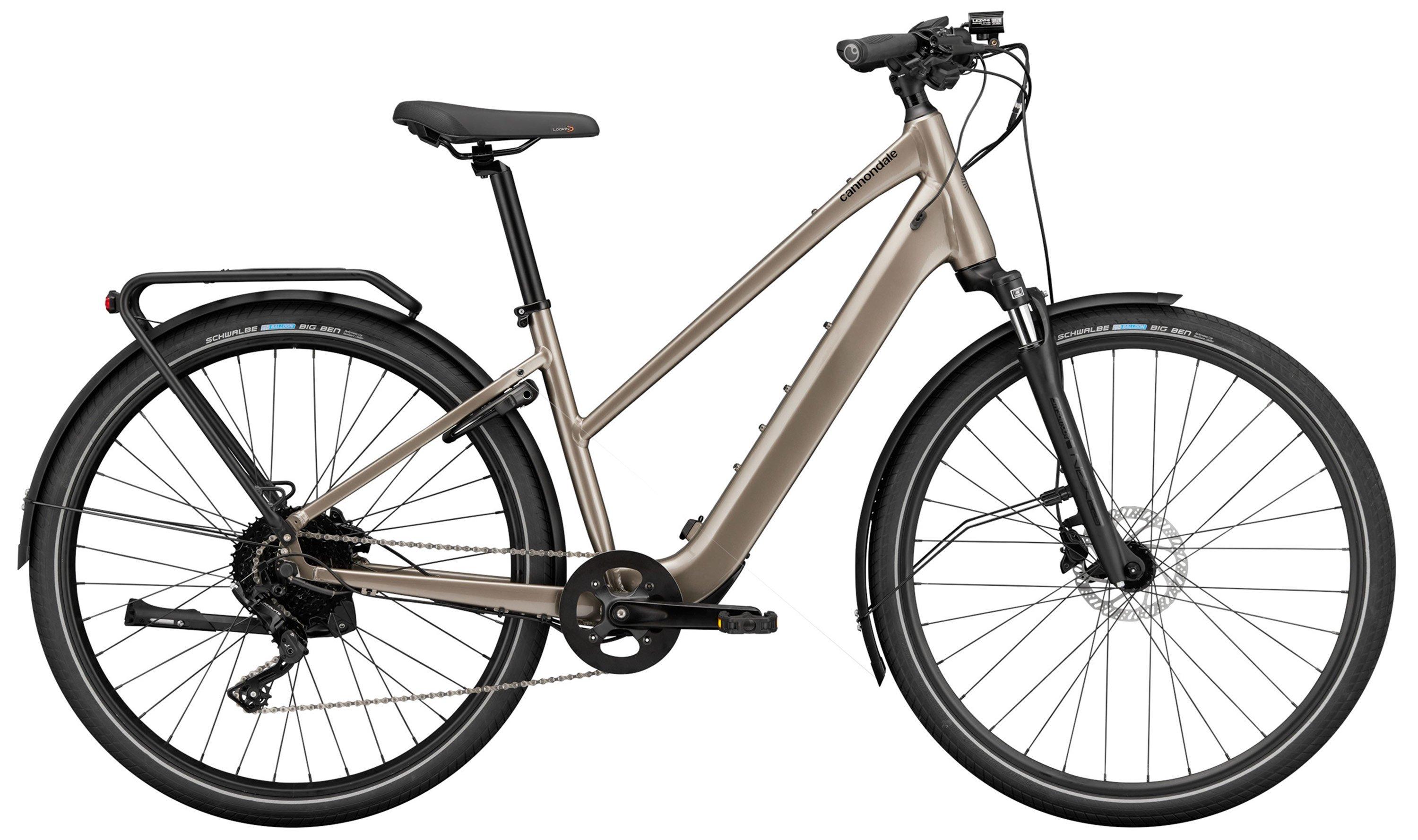 Cannondale Mavaro Neo SL 1 Step-Thru Braun/Beige/Gold