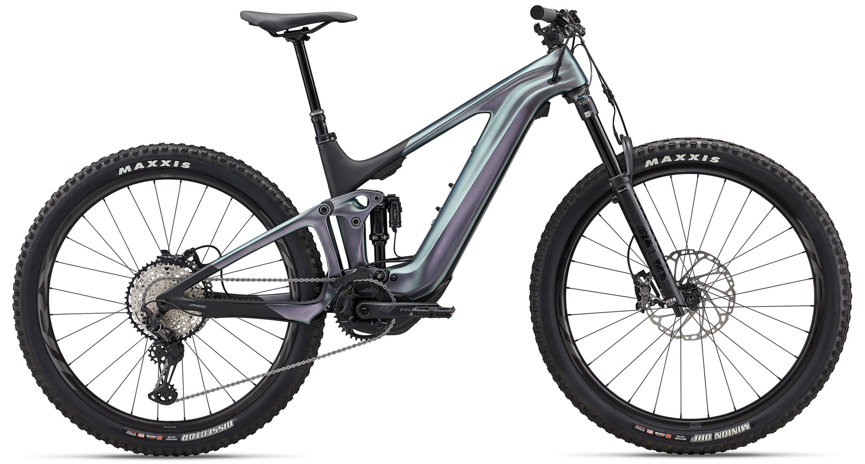 Giant Trance X Advanced E+ 1 Schwarz/Grau/Lila