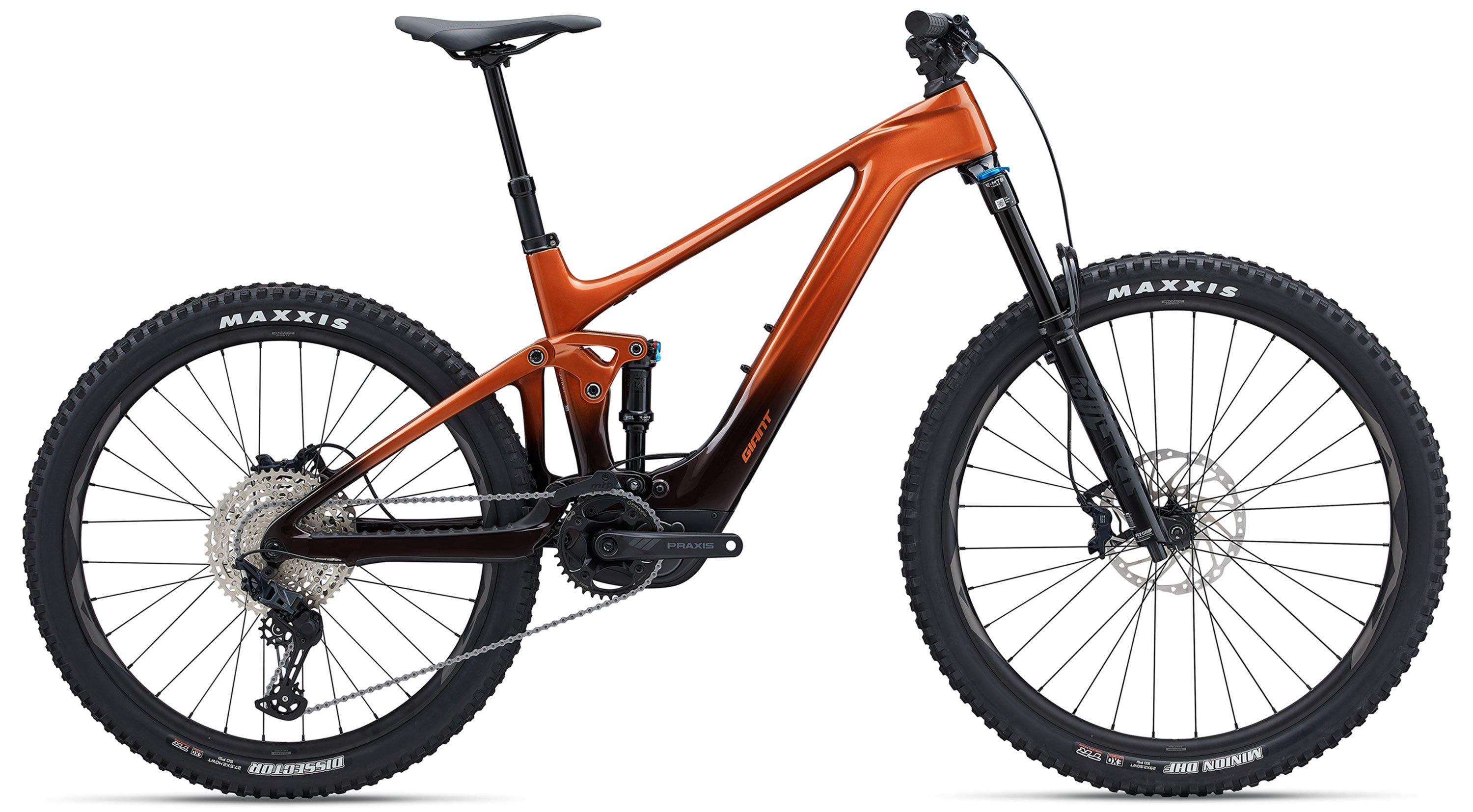Giant Trance X Advanced E+ EL 2 Schwarz/Rot/Orange