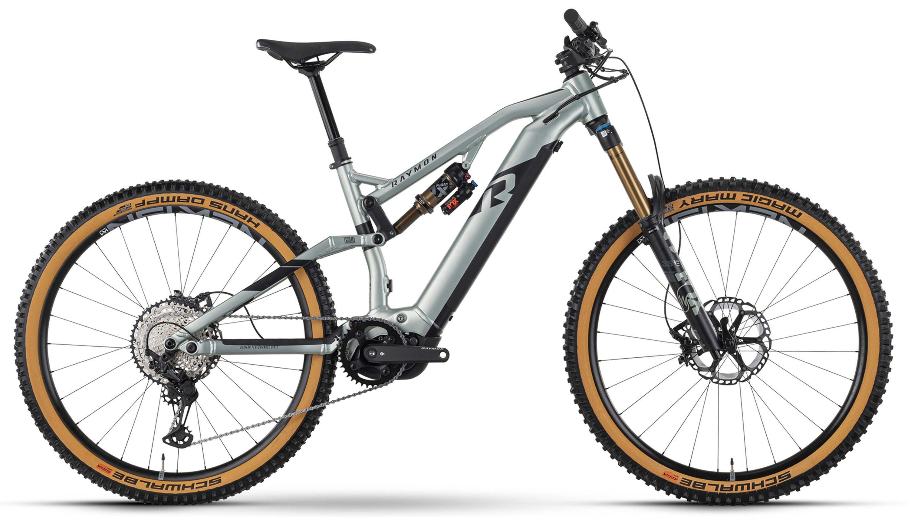 Raymon TrailRay 160E 11.0 Schwarz/Grün