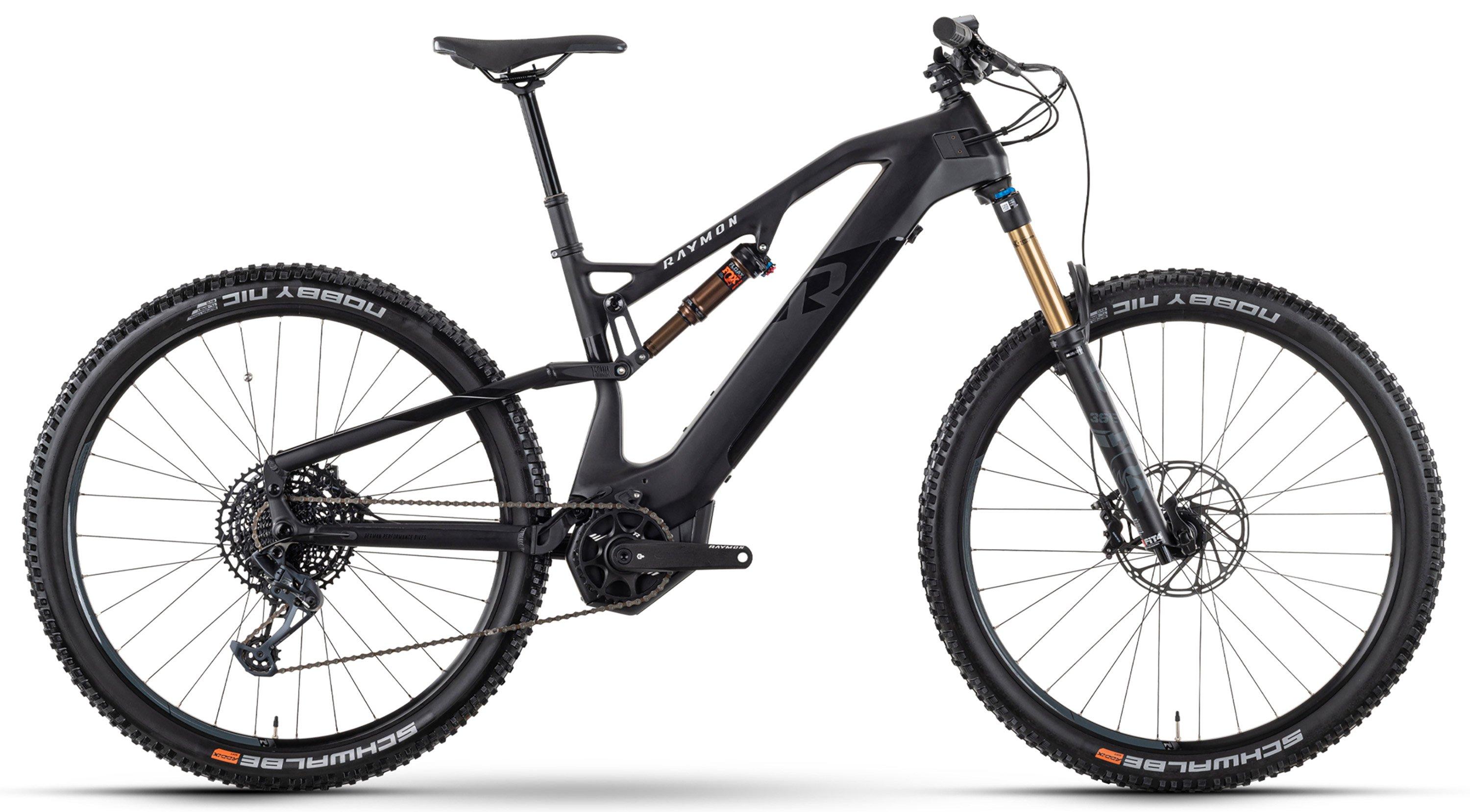 Raymon FullRay 150E 11.0 Schwarz/Anthrazit/Gold