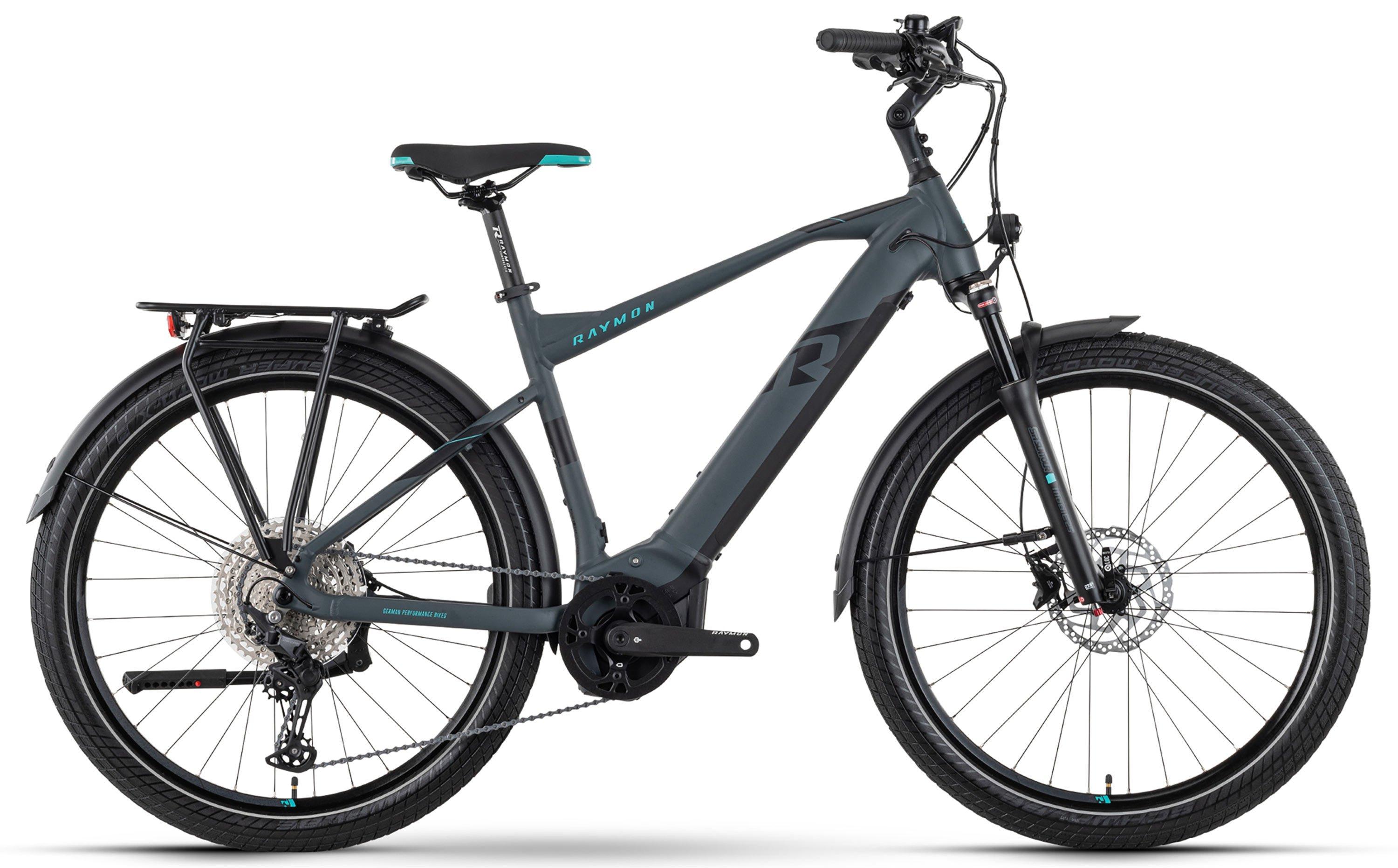 Raymon TourRay E 6.5 SX Schwarz/Grau/Türkis