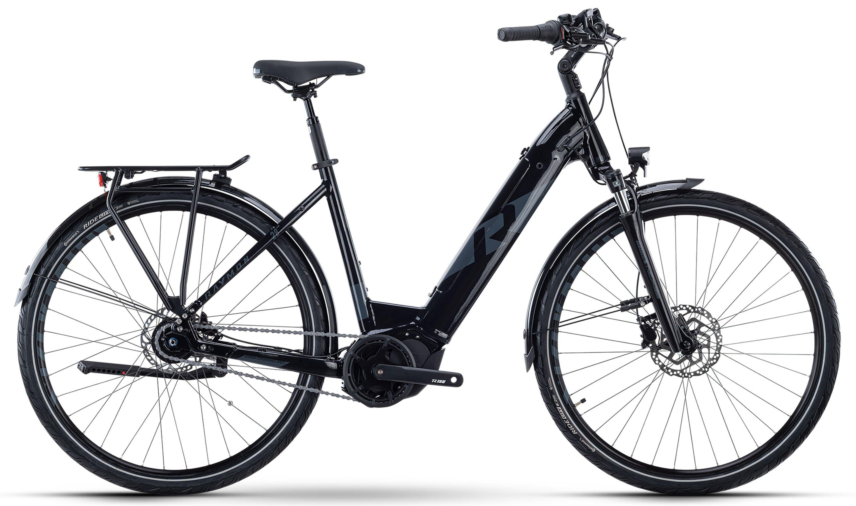 Raymon CityRay E 7.0 Schwarz/Anthrazit/Grau