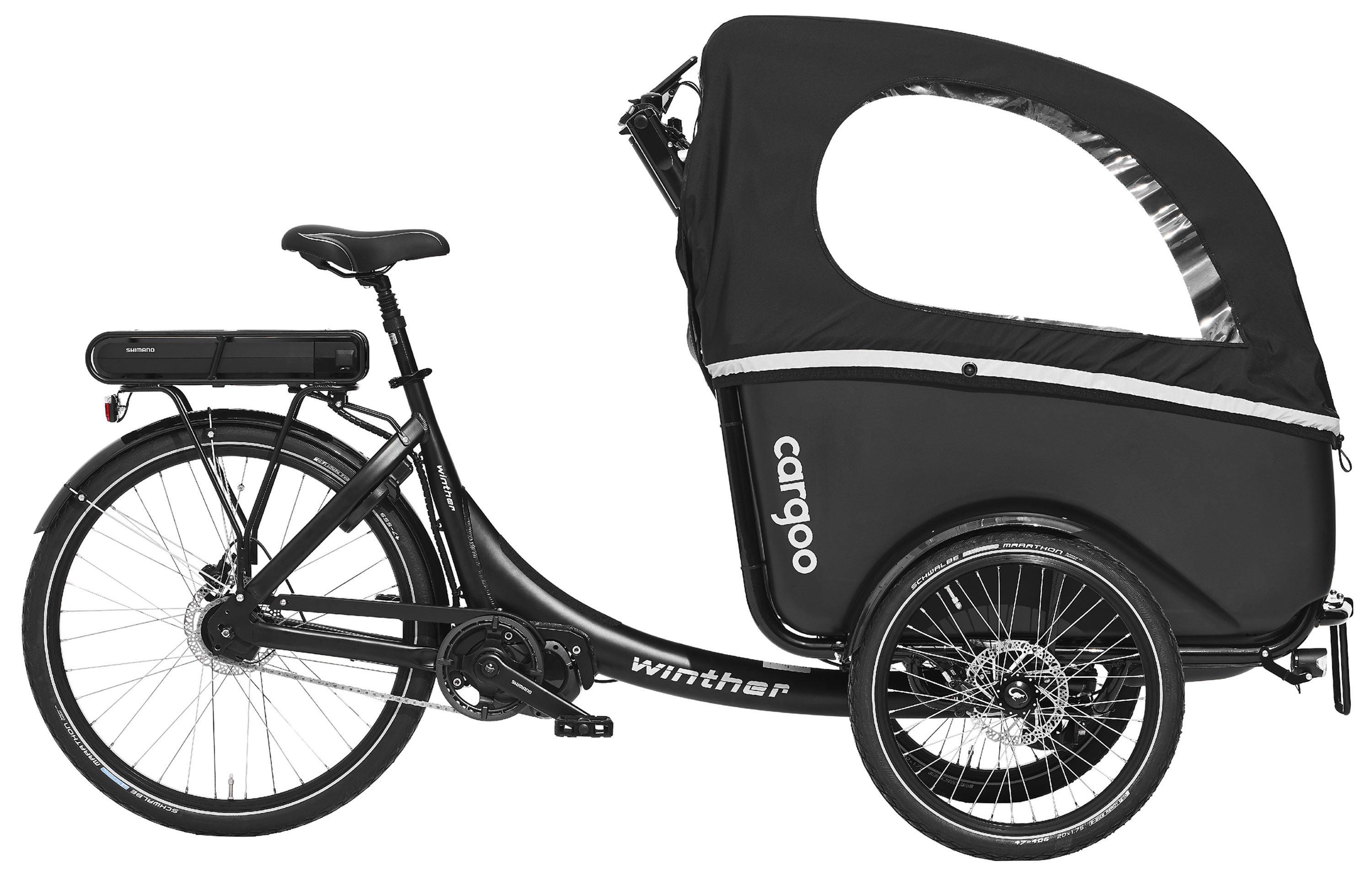 Winther Cargoo Di2 Schwarz