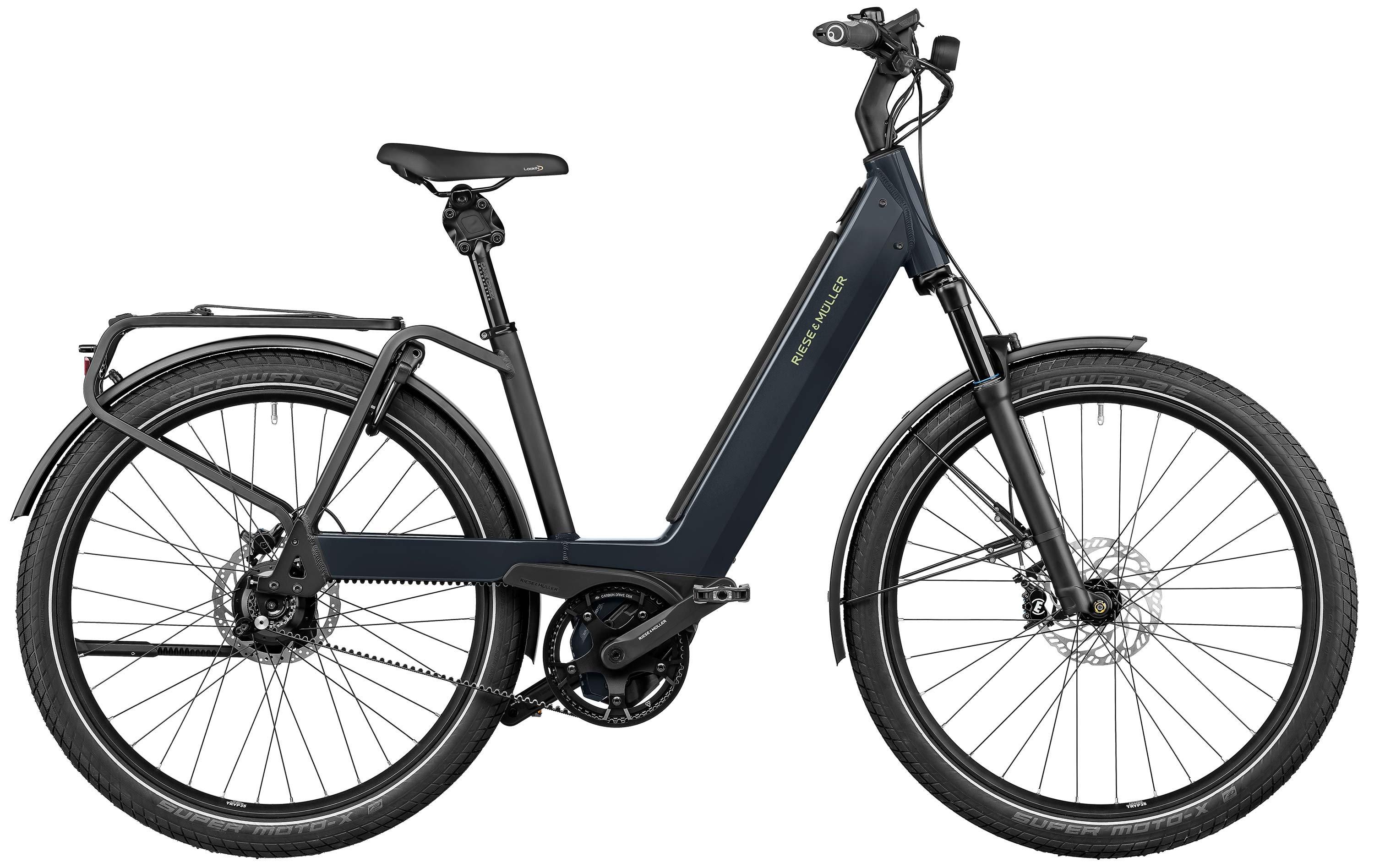 Riese & Müller Nevo GT rohloff Anthrazit/Blau