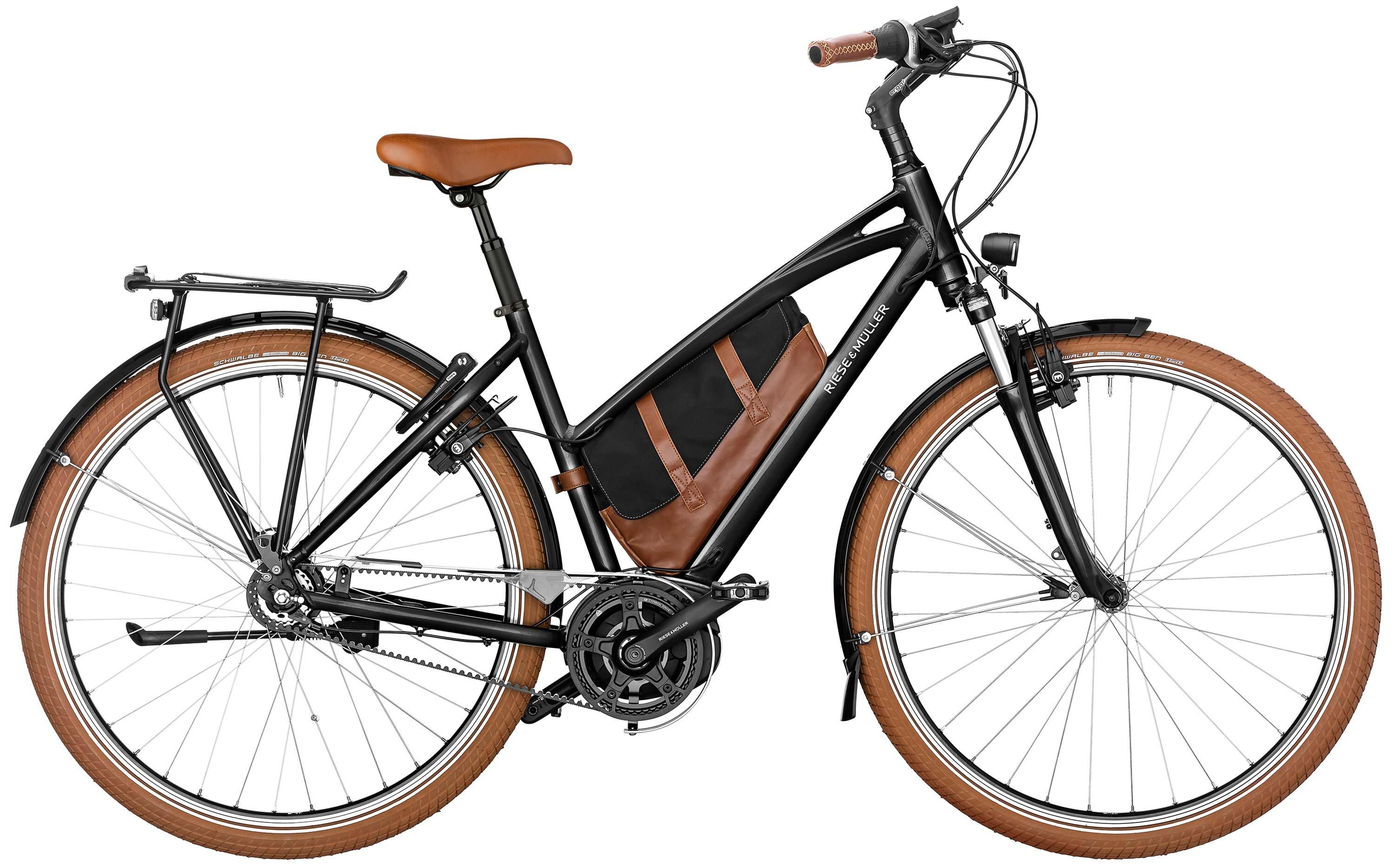 Riese & Müller Cruiser Mixte silent Schwarz/Anthrazit