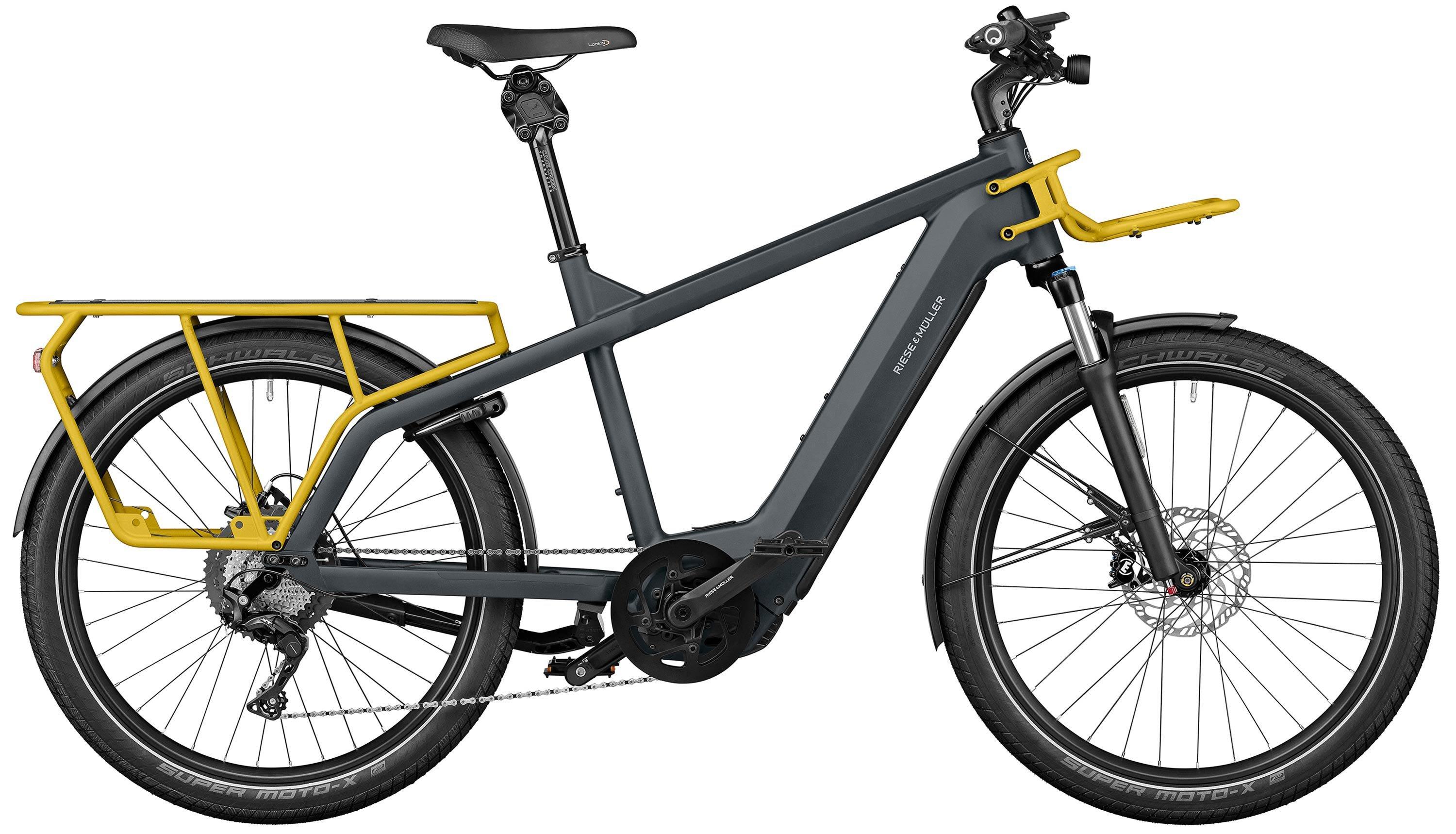 Riese & Müller Multicharger2 GT touring Anthrazit/Grau/Gelb