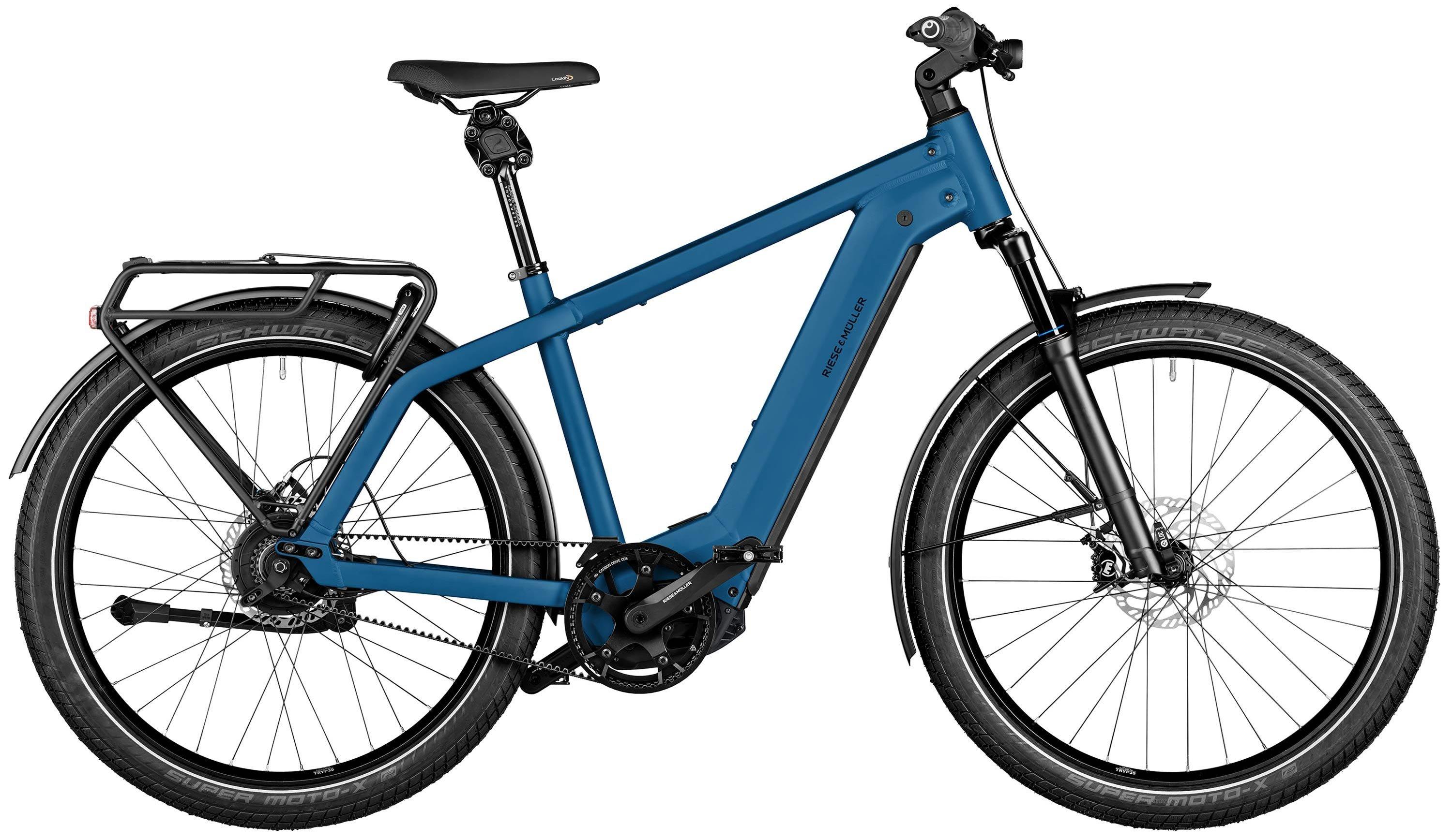 Riese & Müller Charger4 GT vario Testbike Blau/Türkis