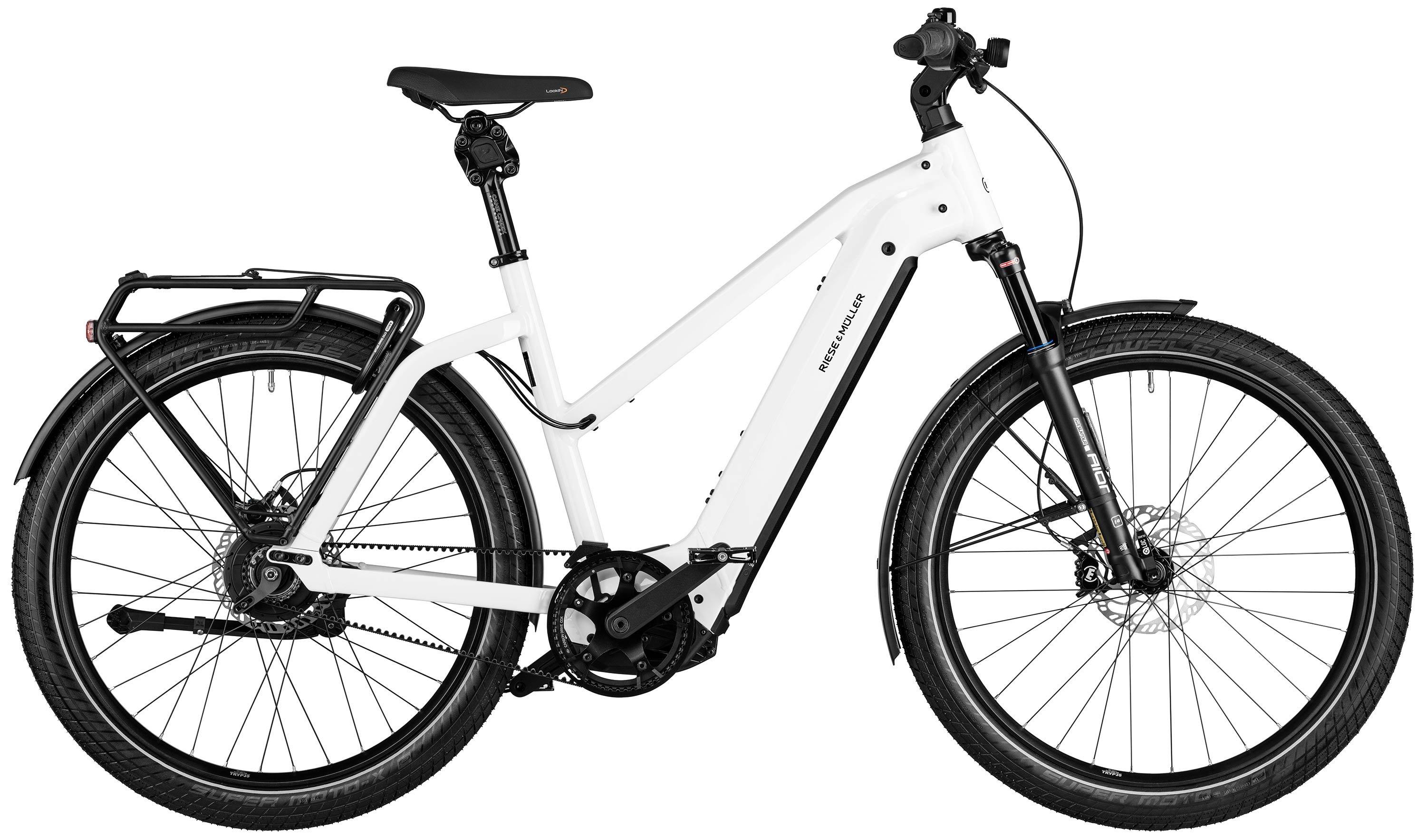 Riese & Müller Charger4 Mixte GT vario Testbike Weiß