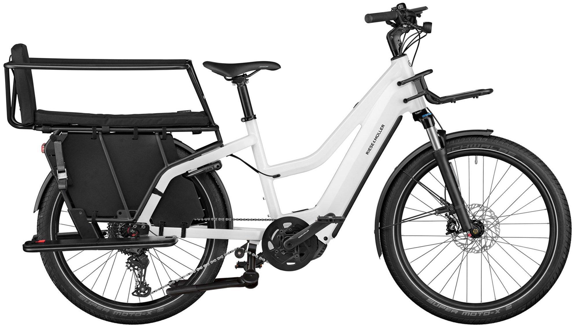 Riese & Müller Multicharger2 Mixte GT family Testbike Weiß/Schwarz