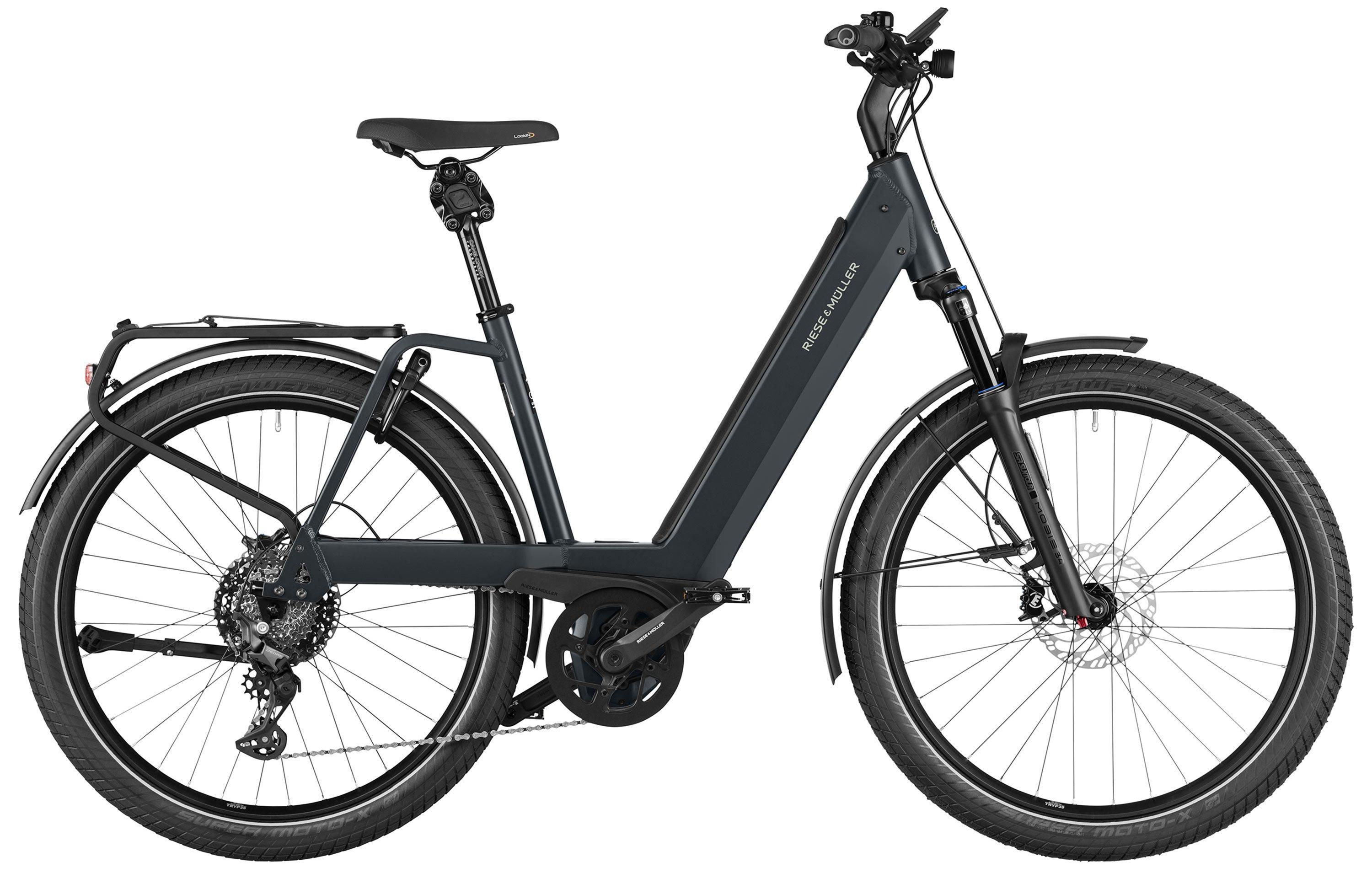 Riese & Müller Nevo4 GT touring Testbike Schwarz/Grau