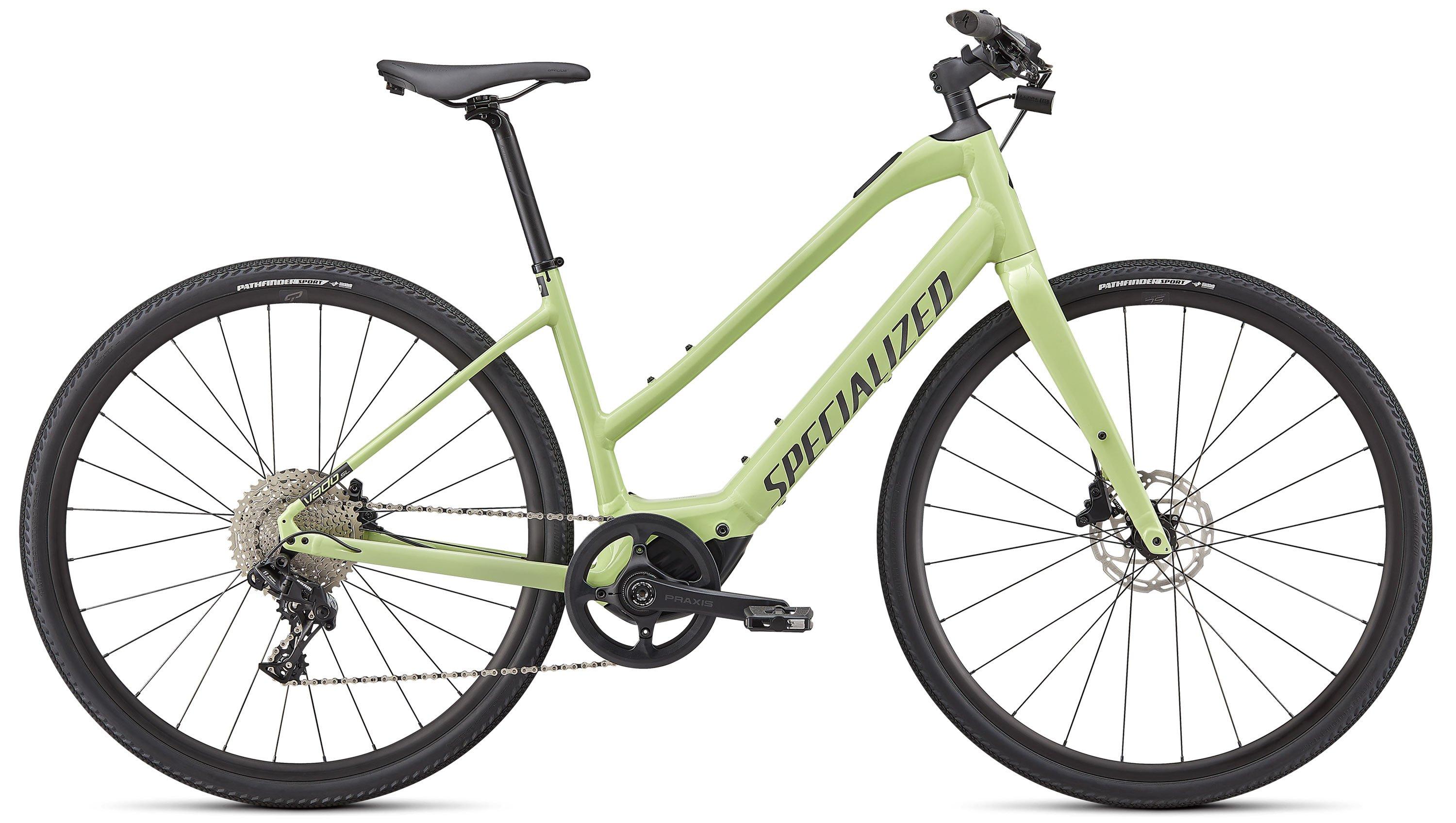 Specialized Turbo Vado SL 4.0 Step-Through Grün/Gelb