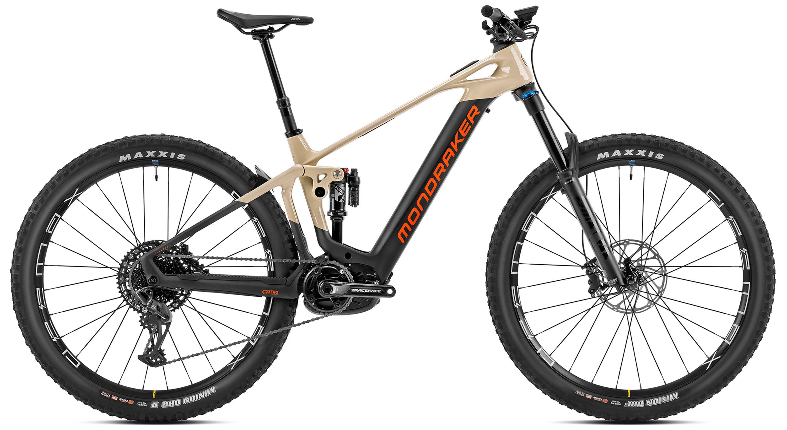 Mondraker Crafty Carbon R ED1 Schwarz/Orange/Braun/Beige