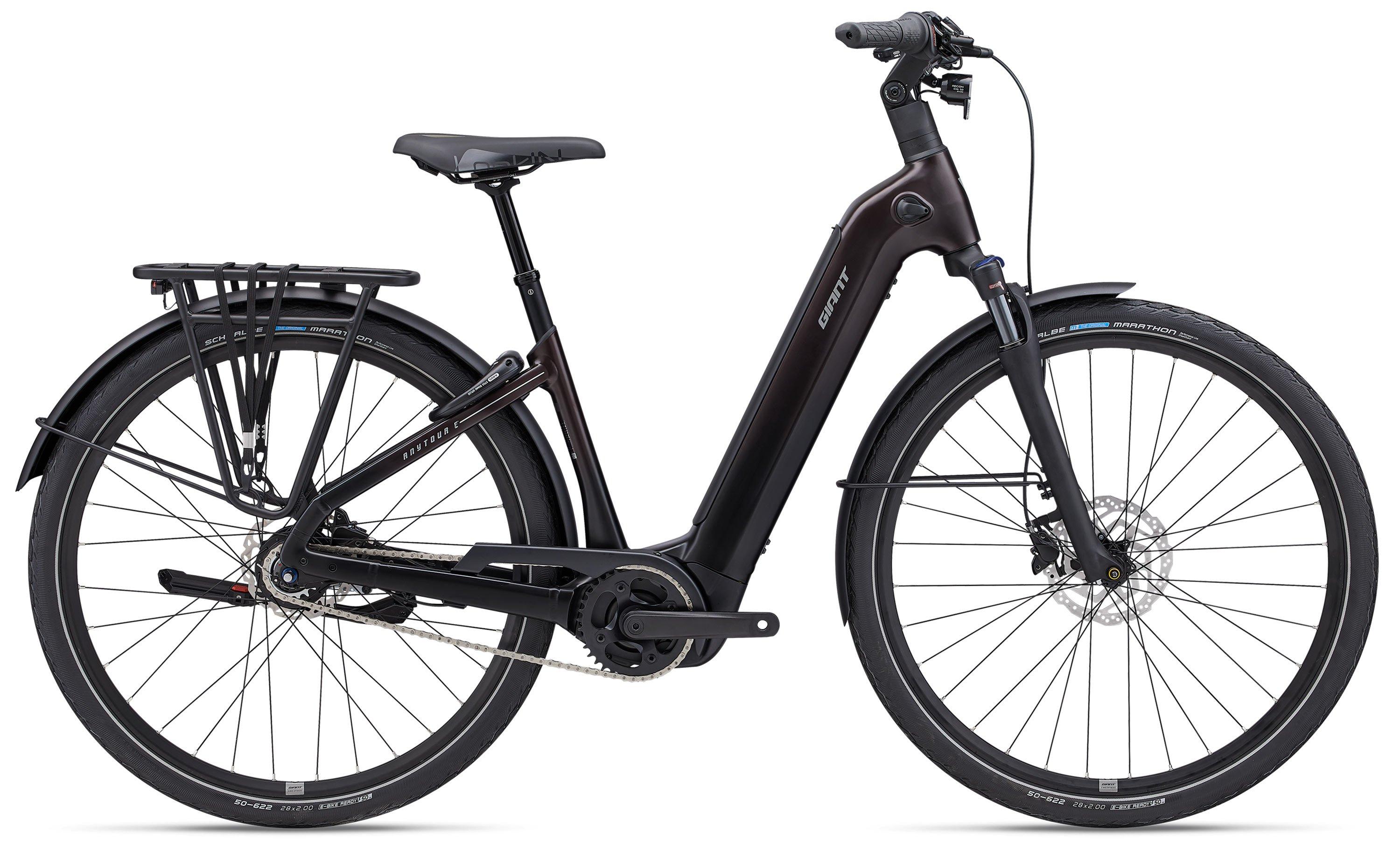 Giant AnyTour E+ 4 RT Schwarz/Rot/Braun