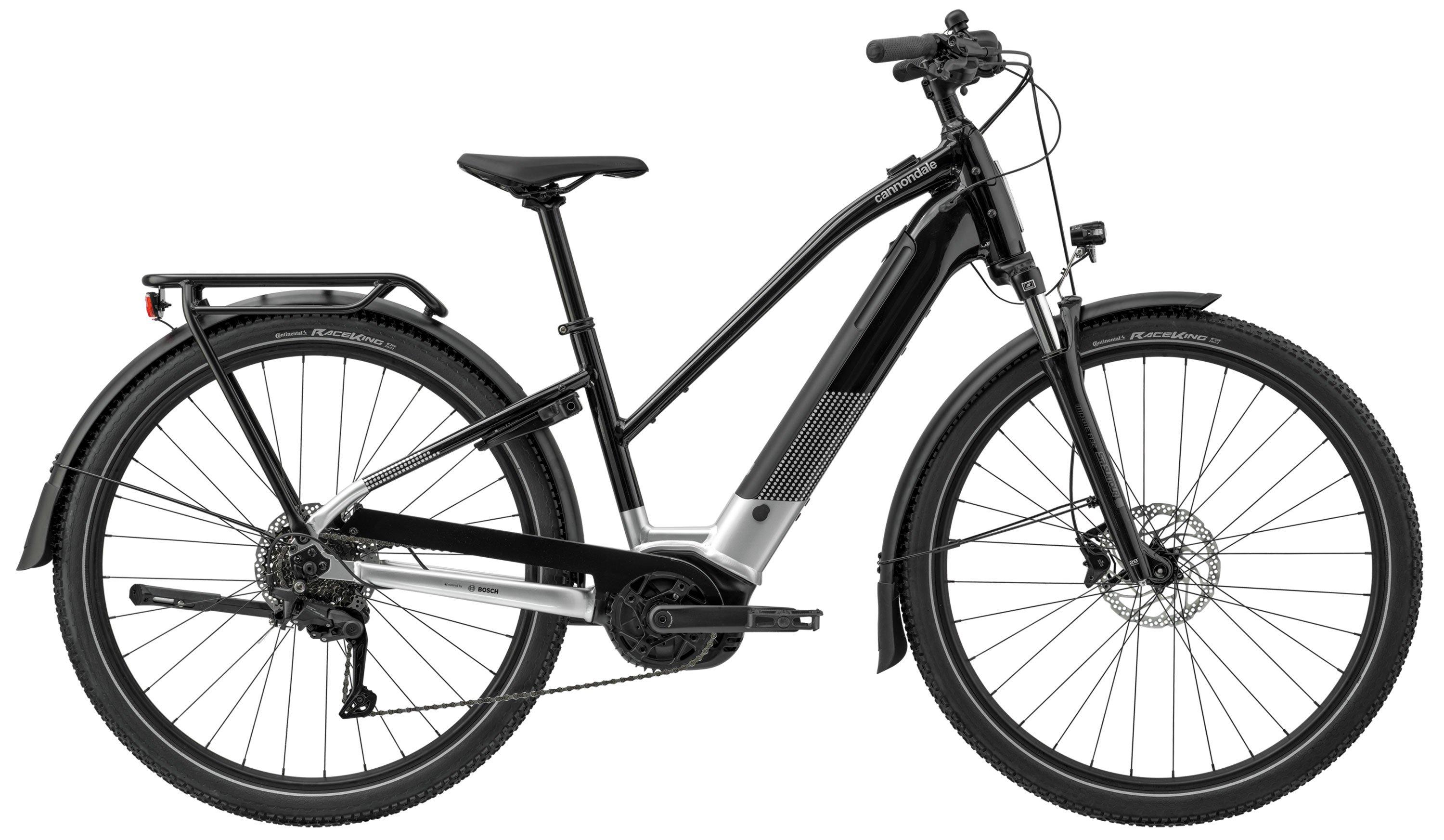 Cannondale Tesoro Neo X 3 Step-Thru Schwarz/Grau/Silber