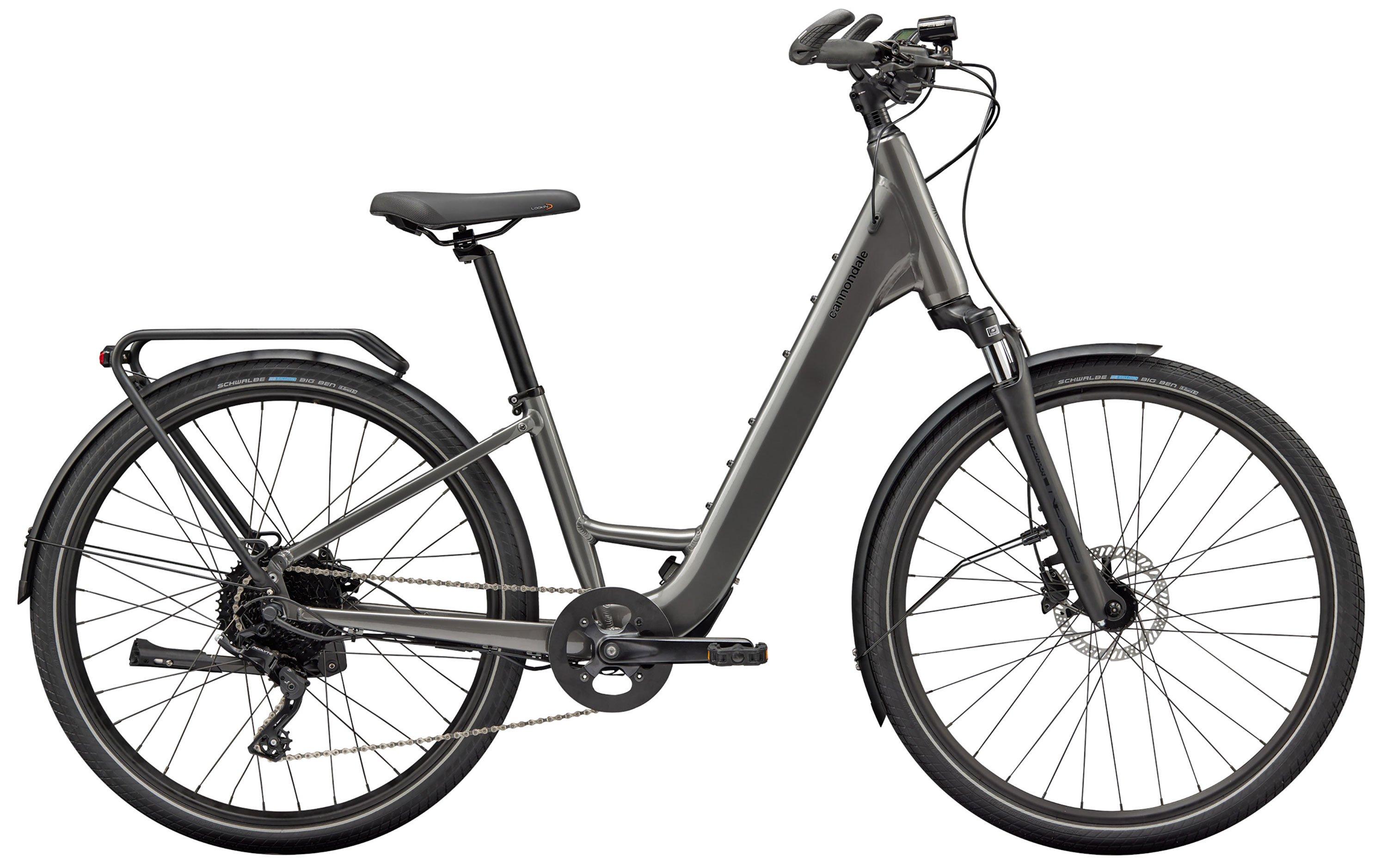 Cannondale Mavaro Neo SL 1 Low Step-Thru Schwarz/Anthrazit