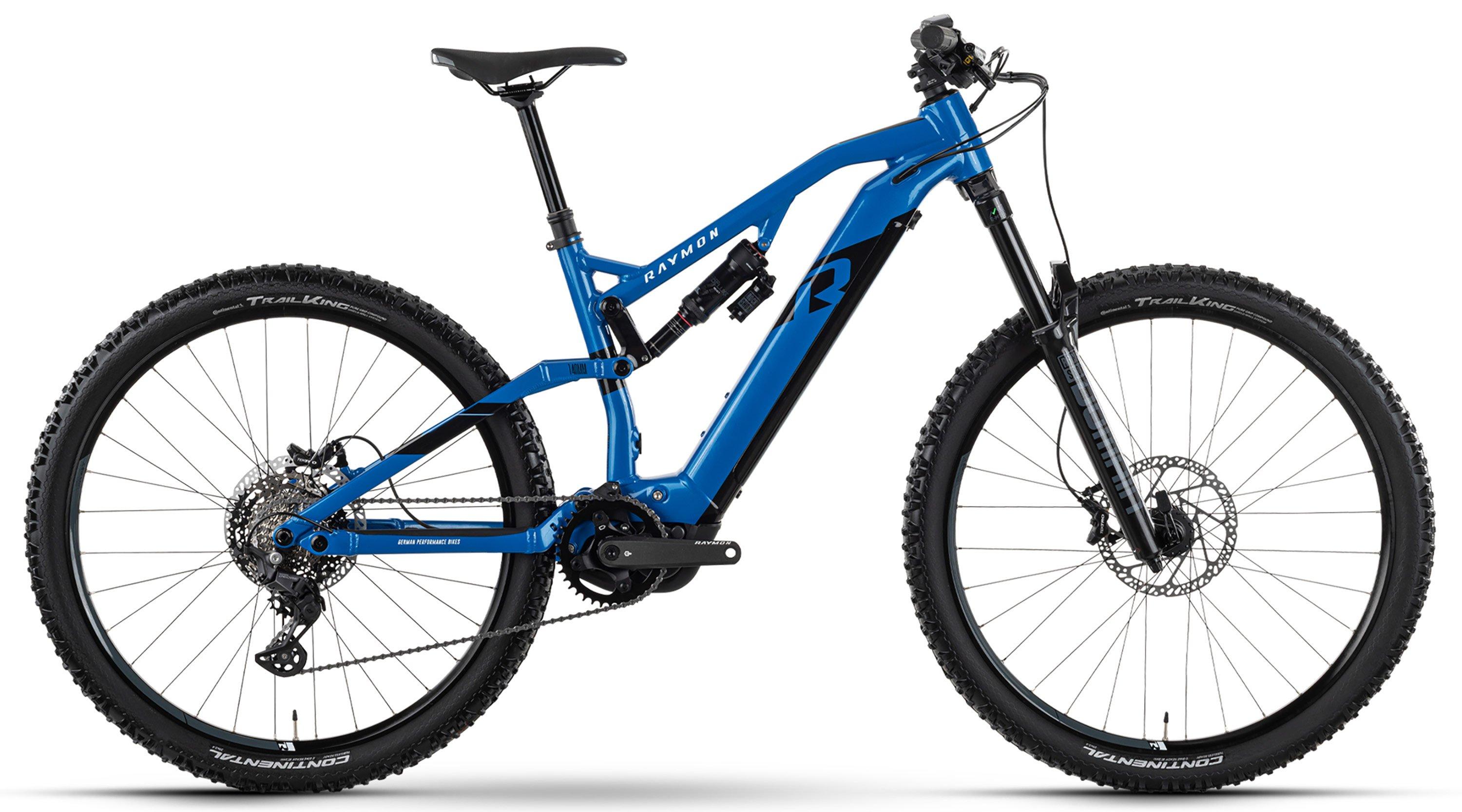 Raymon TrailRay 140E 9.0 Deore Schwarz/Blau