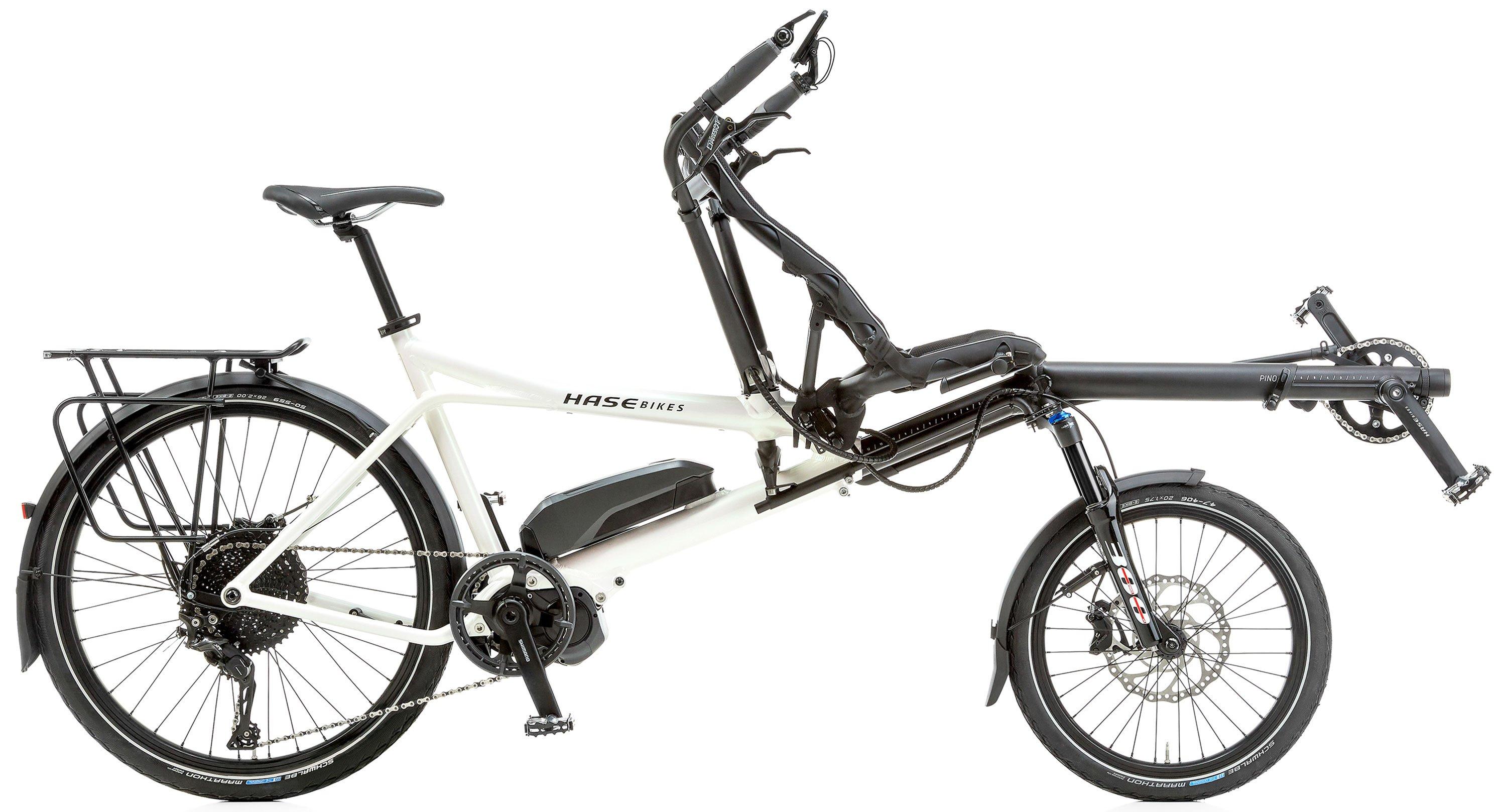 Hase Bikes Pino STEPS Weiß/Schwarz