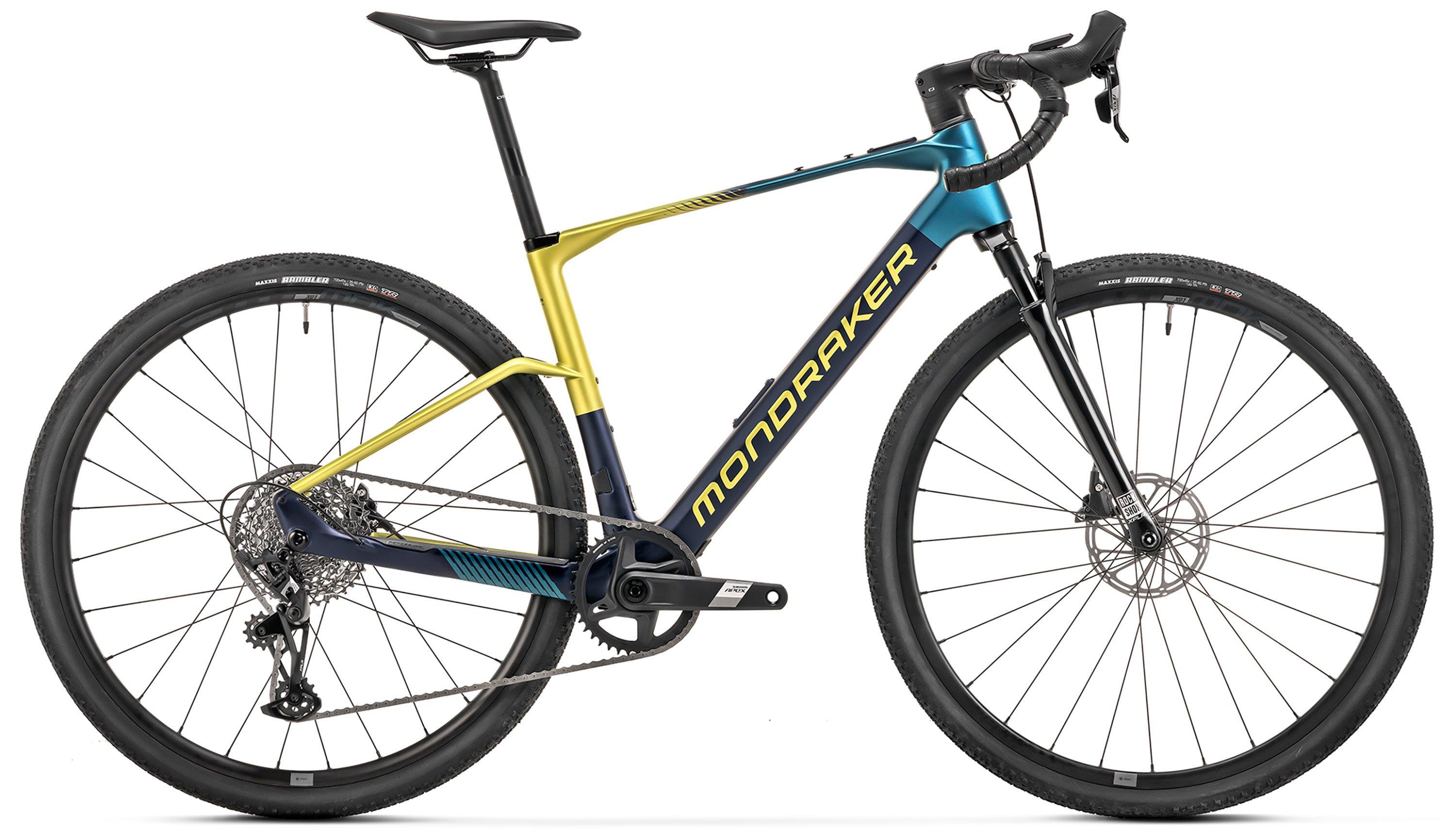Mondraker Dusty R Blau/Gelb/Türkis/Gold
