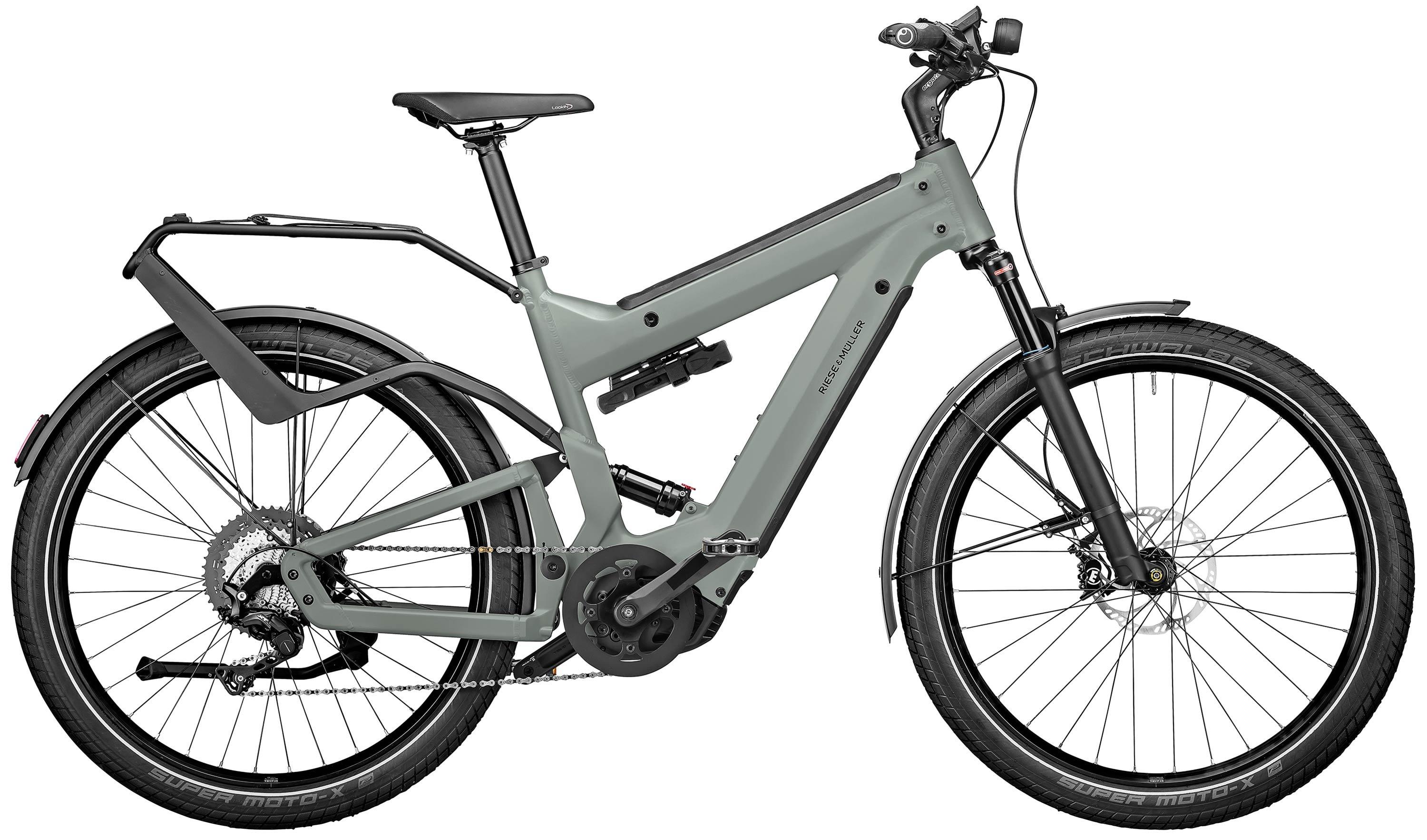 Riese & Müller Superdelite GT touring Grau/Grün