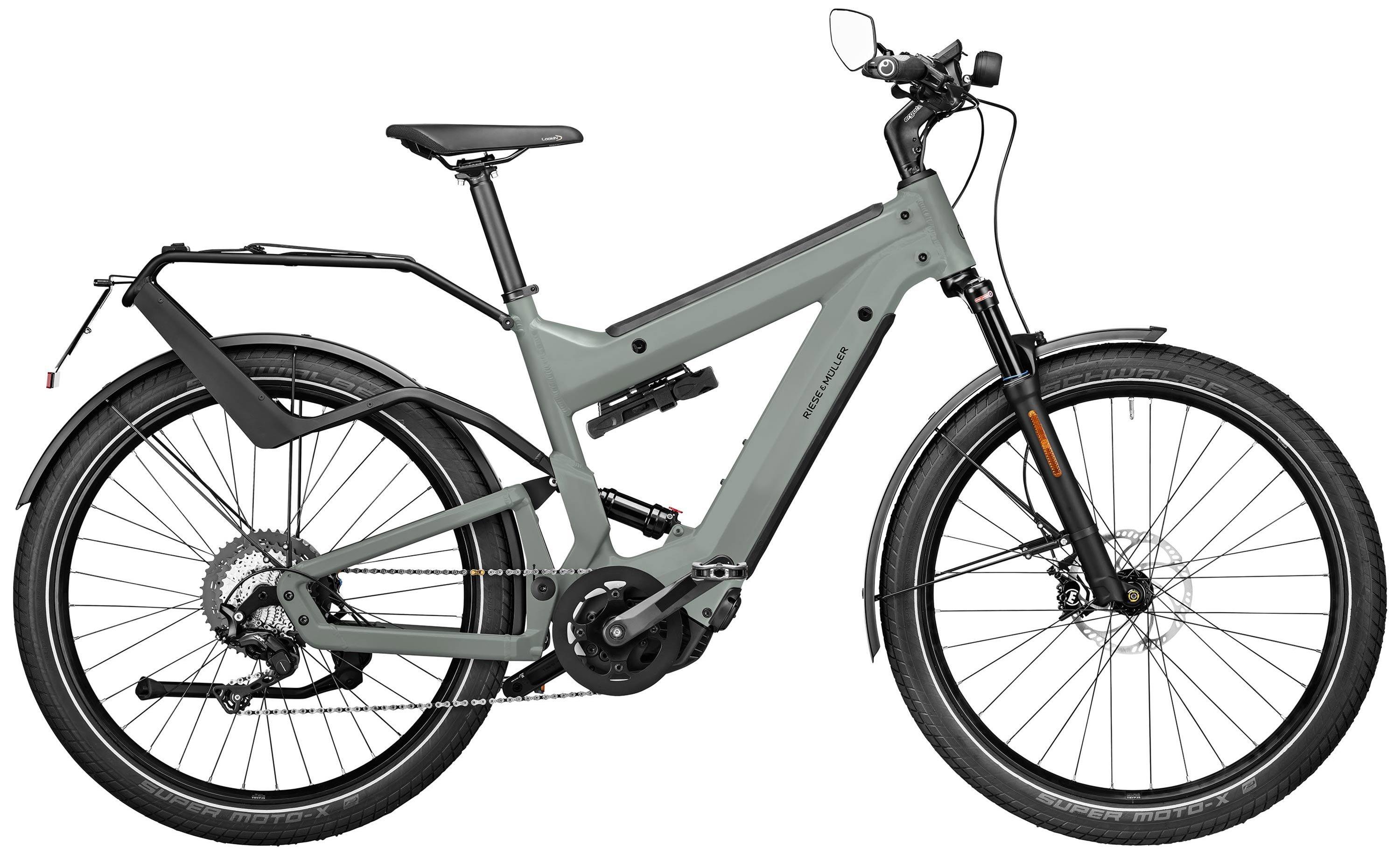 Riese & Müller Superdelite GT touring HS Grau/Grün