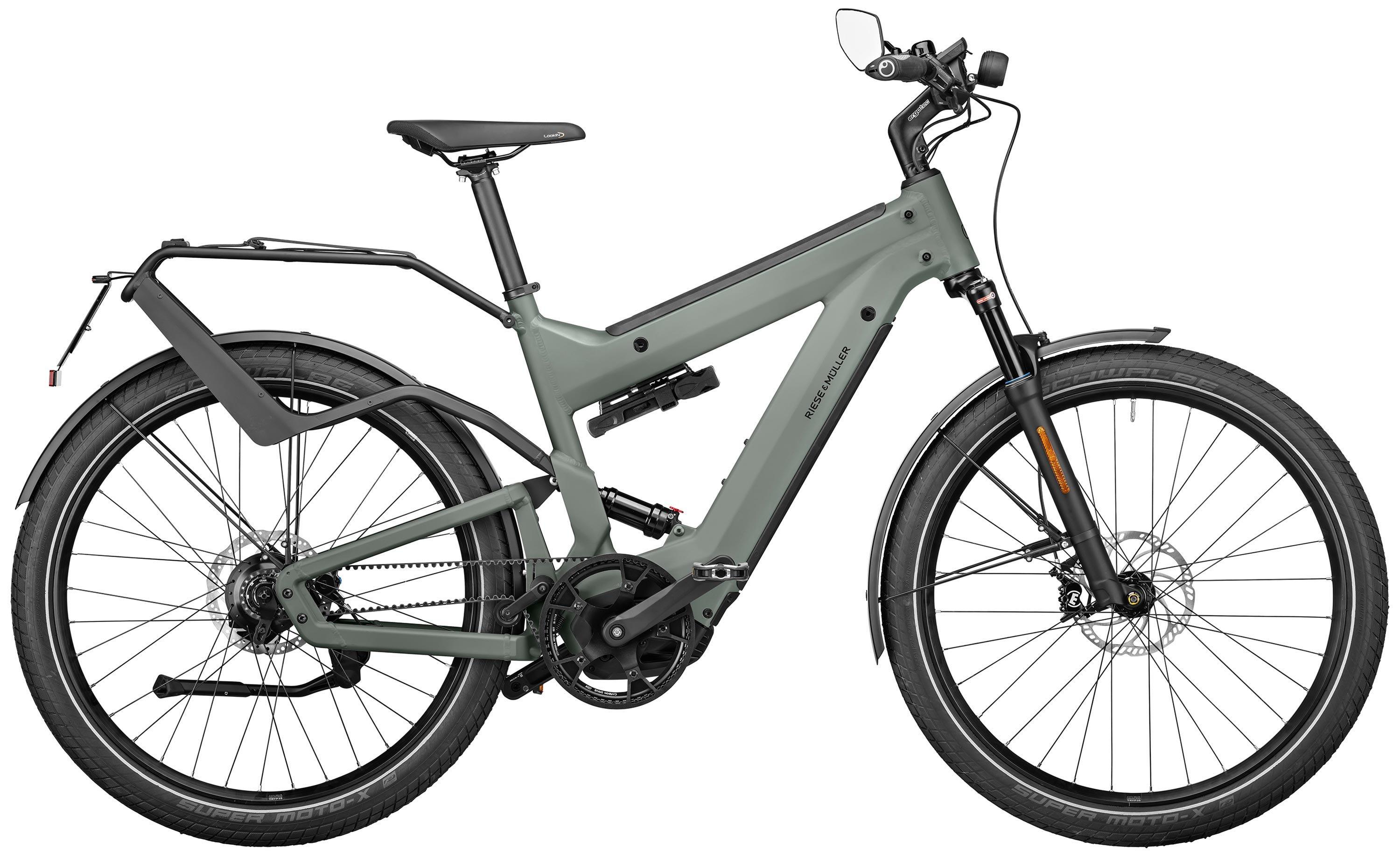 Riese & Müller Superdelite GT rohloff HS Grau/Grün
