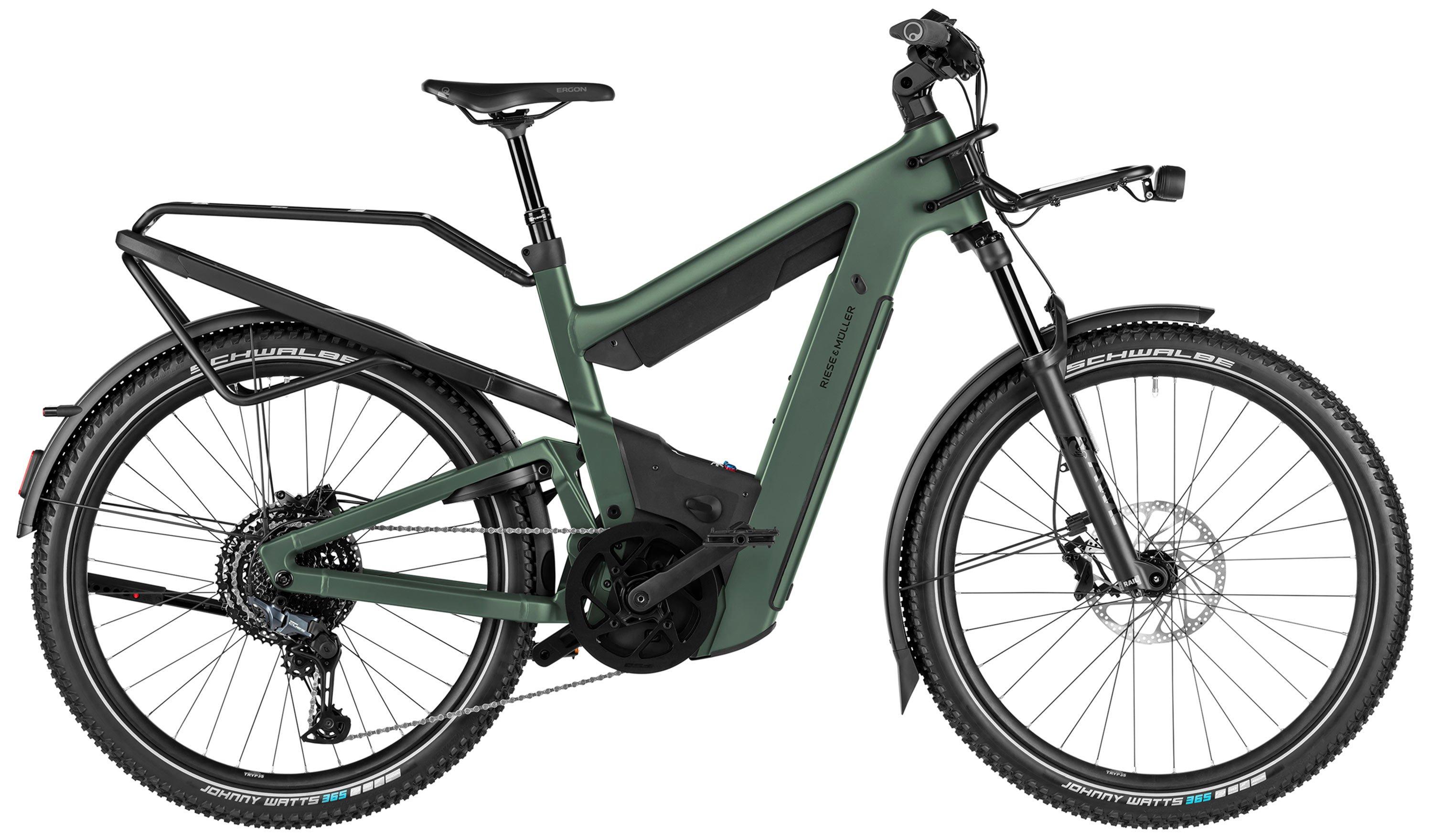 Riese & Müller Superdelite5 GT touring Schwarz/Grün