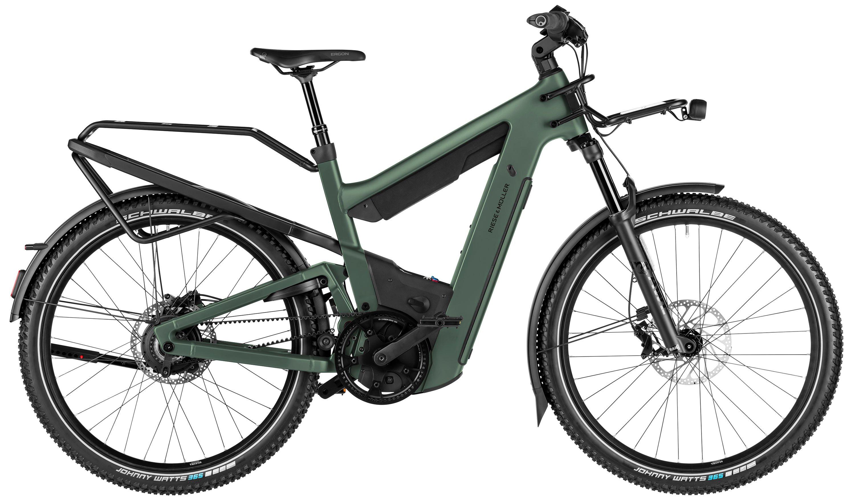 Riese & Müller Superdelite5 GT vario Schwarz/Grün