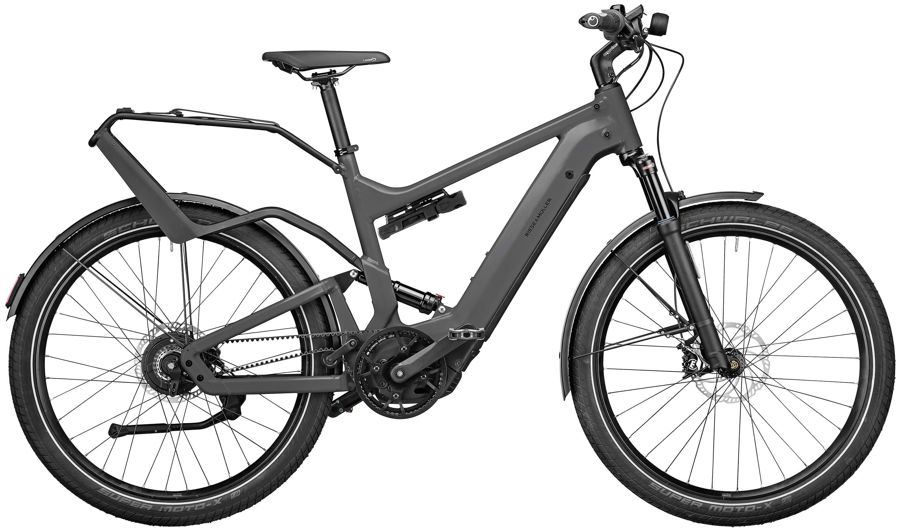 Riese & Müller Delite GT vario Schwarz/Anthrazit/Grau – Image 2