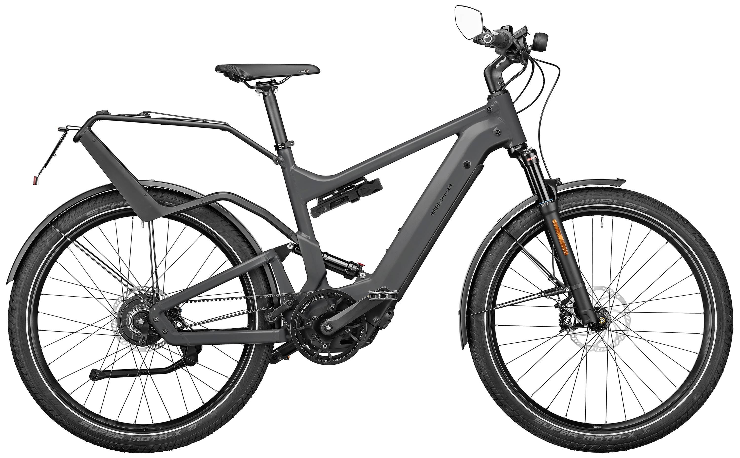 Riese & Müller Delite GT vario HS Schwarz/Anthrazit/Grau