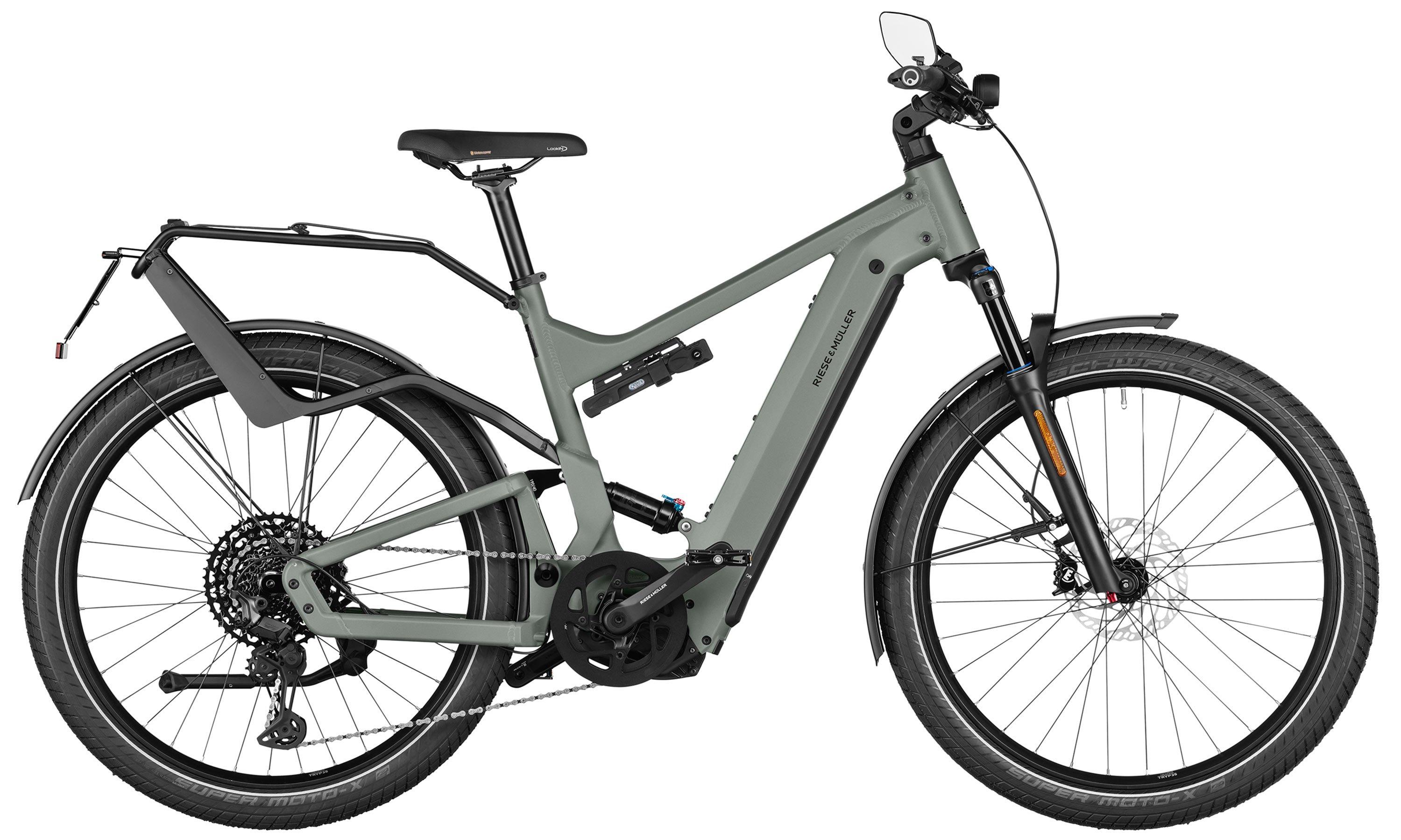 Riese & Müller Delite4 GT touring HS Grau/Grün