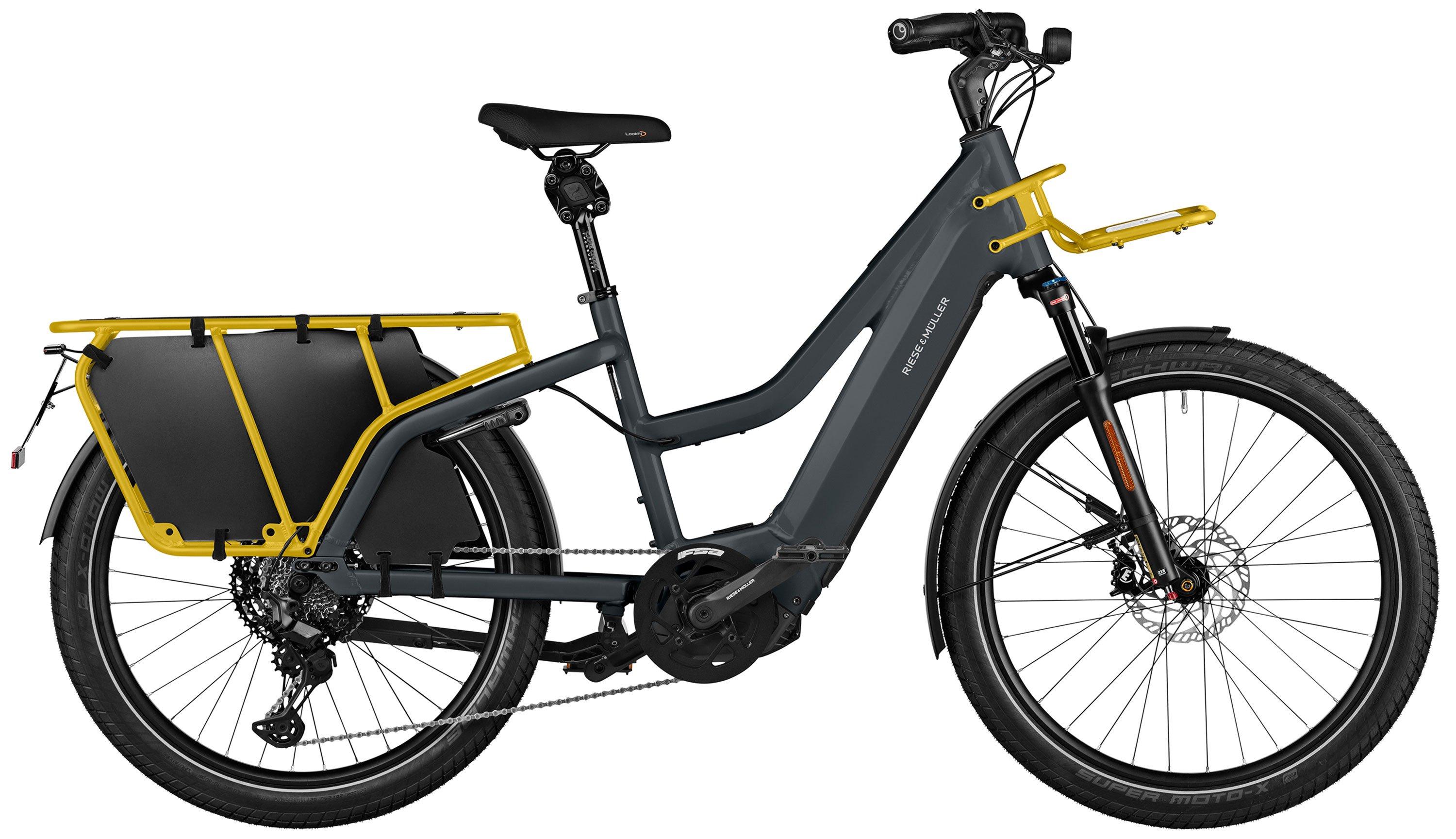 Riese & Müller Multicharger2 Mixte GT touring HS Anthrazit/Grau/Gelb