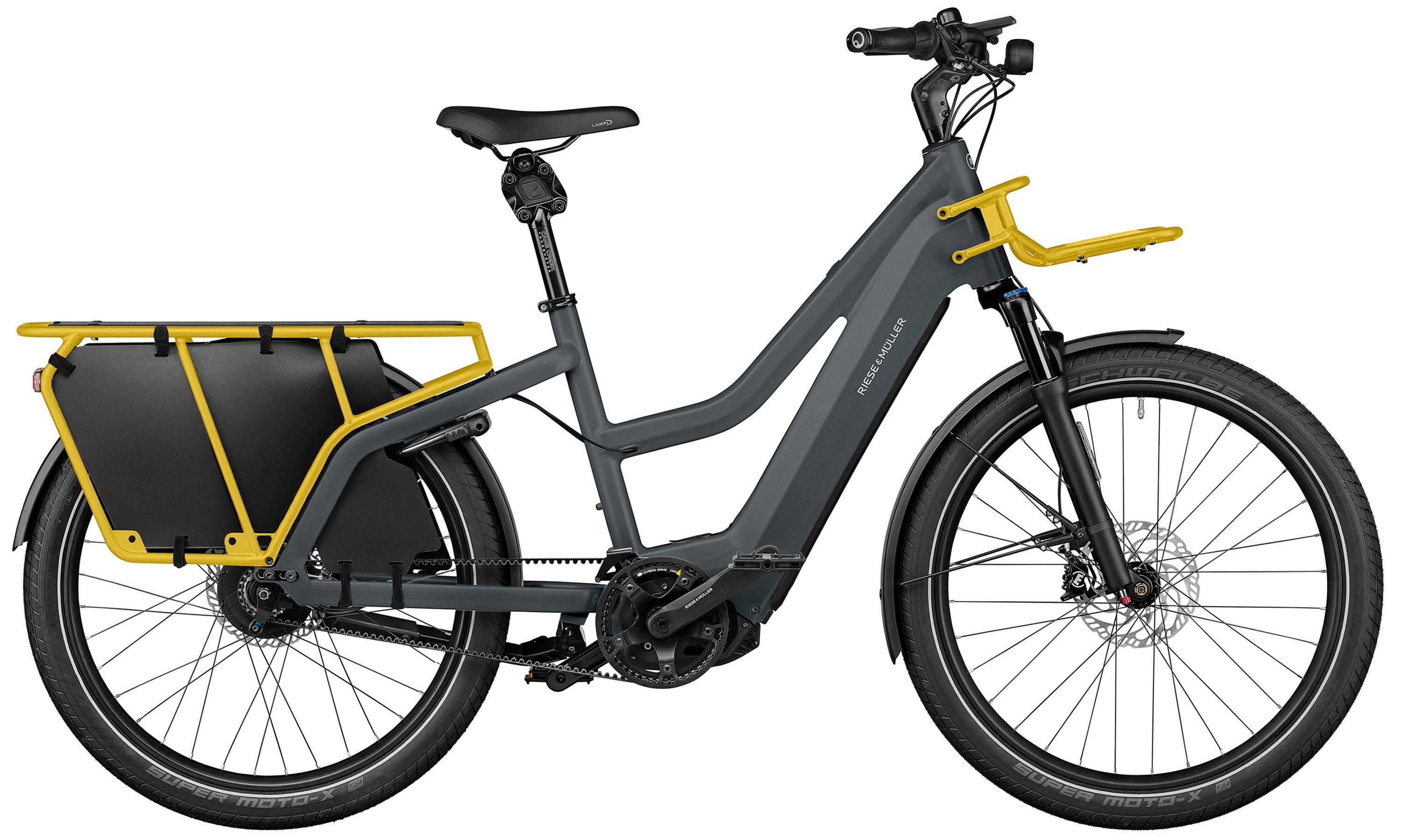 Riese & Müller Multicharger2 Mixte GT vario Anthrazit/Grau/Gelb
