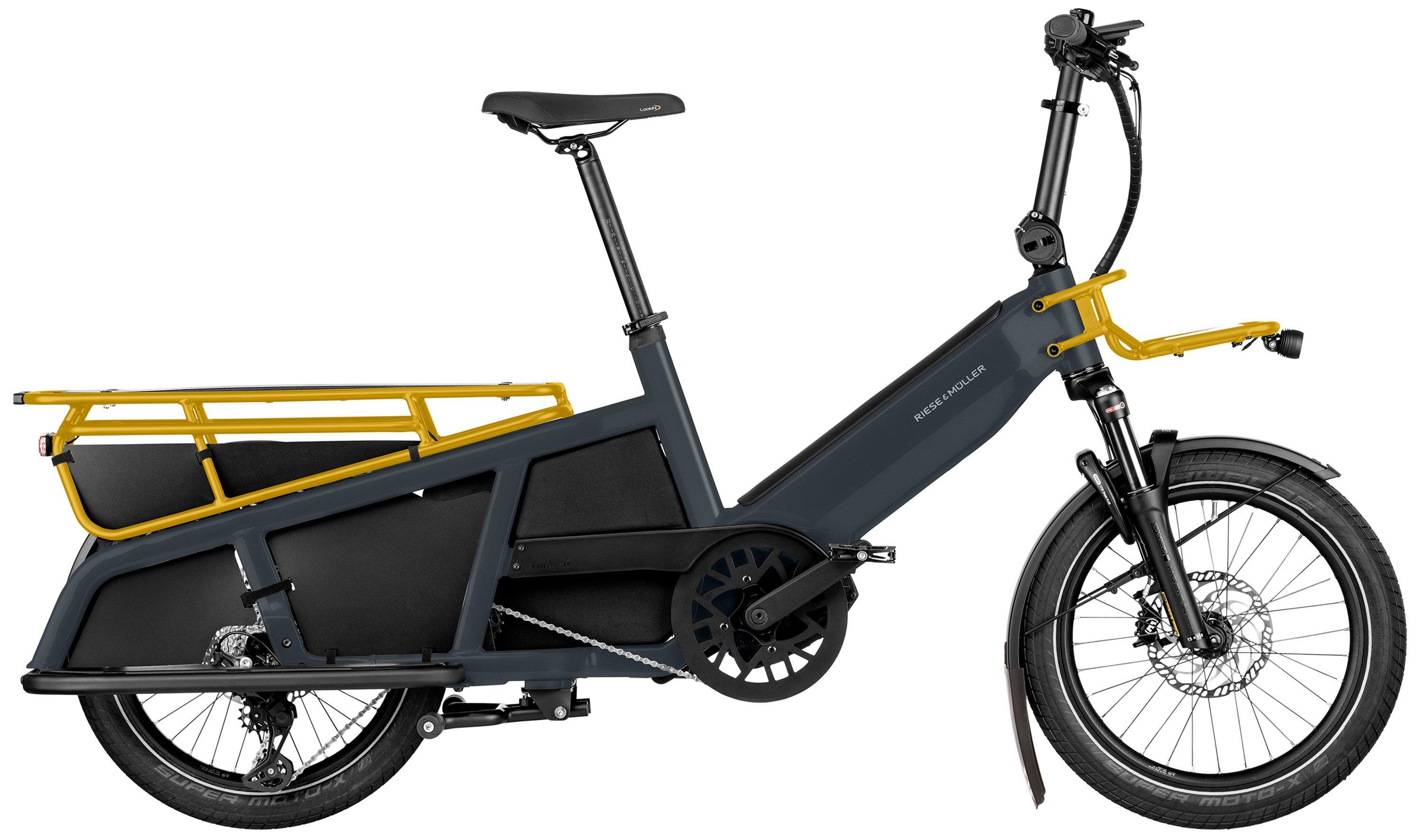 Riese & Müller Multitinker touring Anthrazit/Grau/Gelb