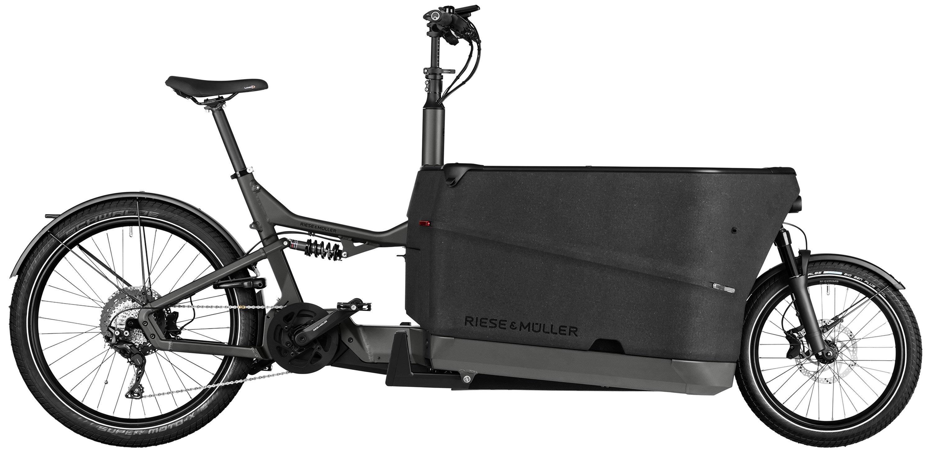 Riese & Müller Packster2 70 CT touring Schwarz/Anthrazit/Grau