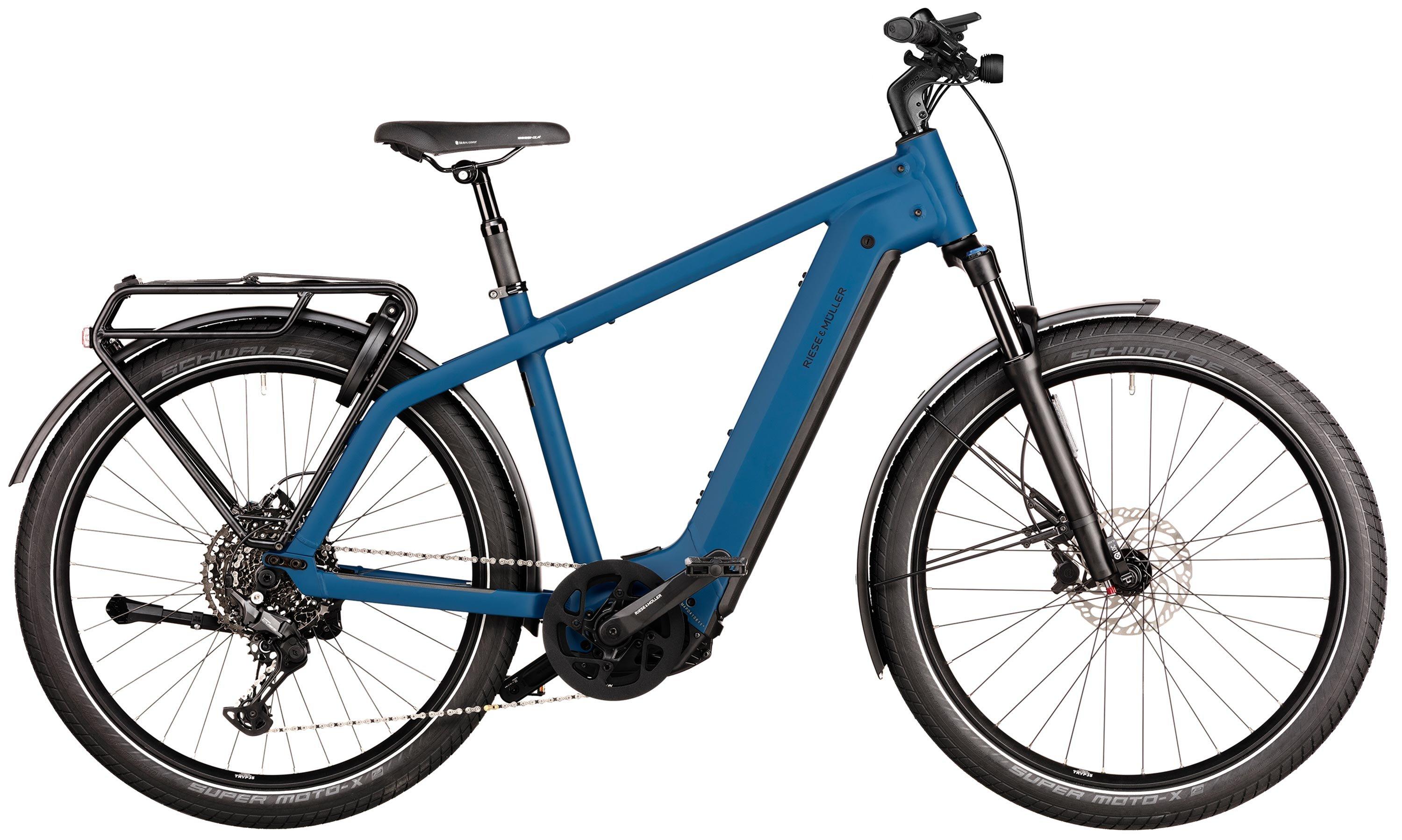 Riese & Müller Charger4 GT touring CORE Testbike Blau/Türkis